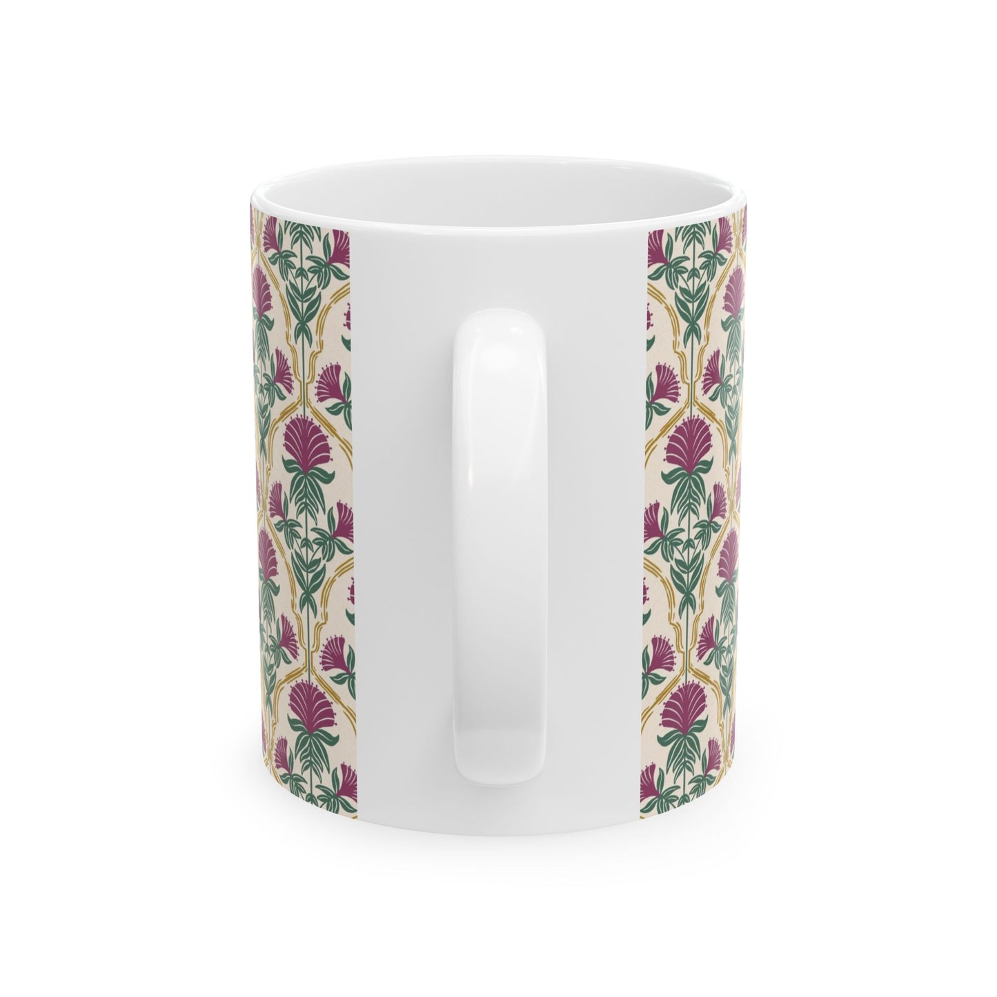 Bergamot Flowers Ceramic Mug 11oz & 15oz