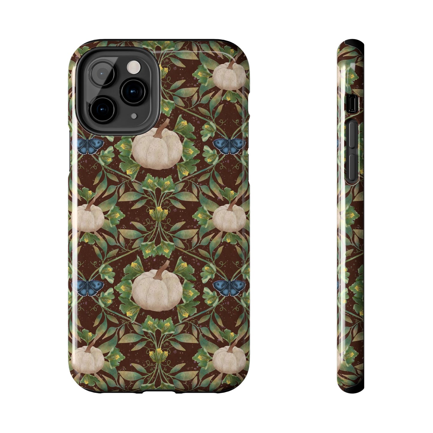 White Pumpkins Tough Phone Cases