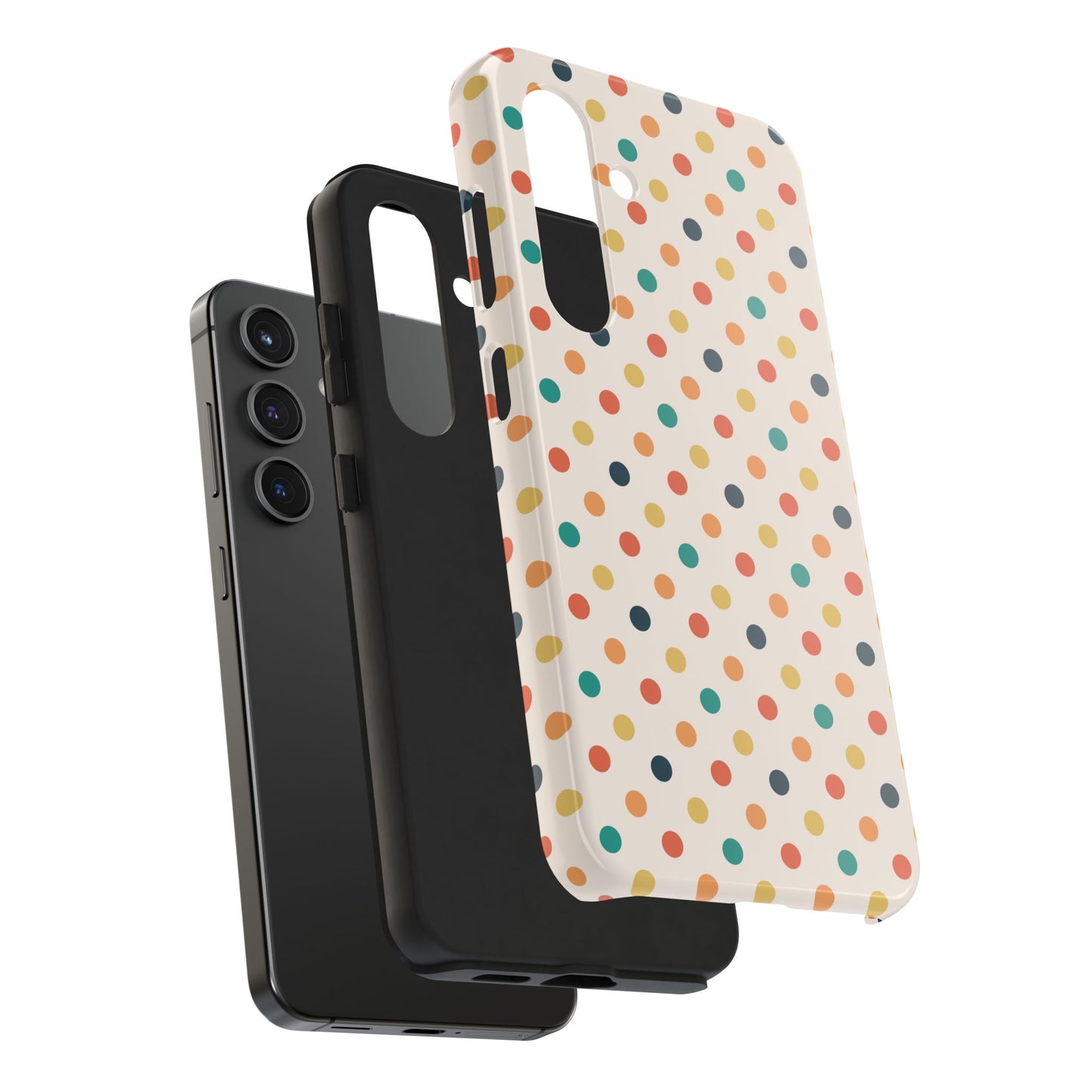 Sunbaked Polka Dots Tough Phone Cases, Case-Mate