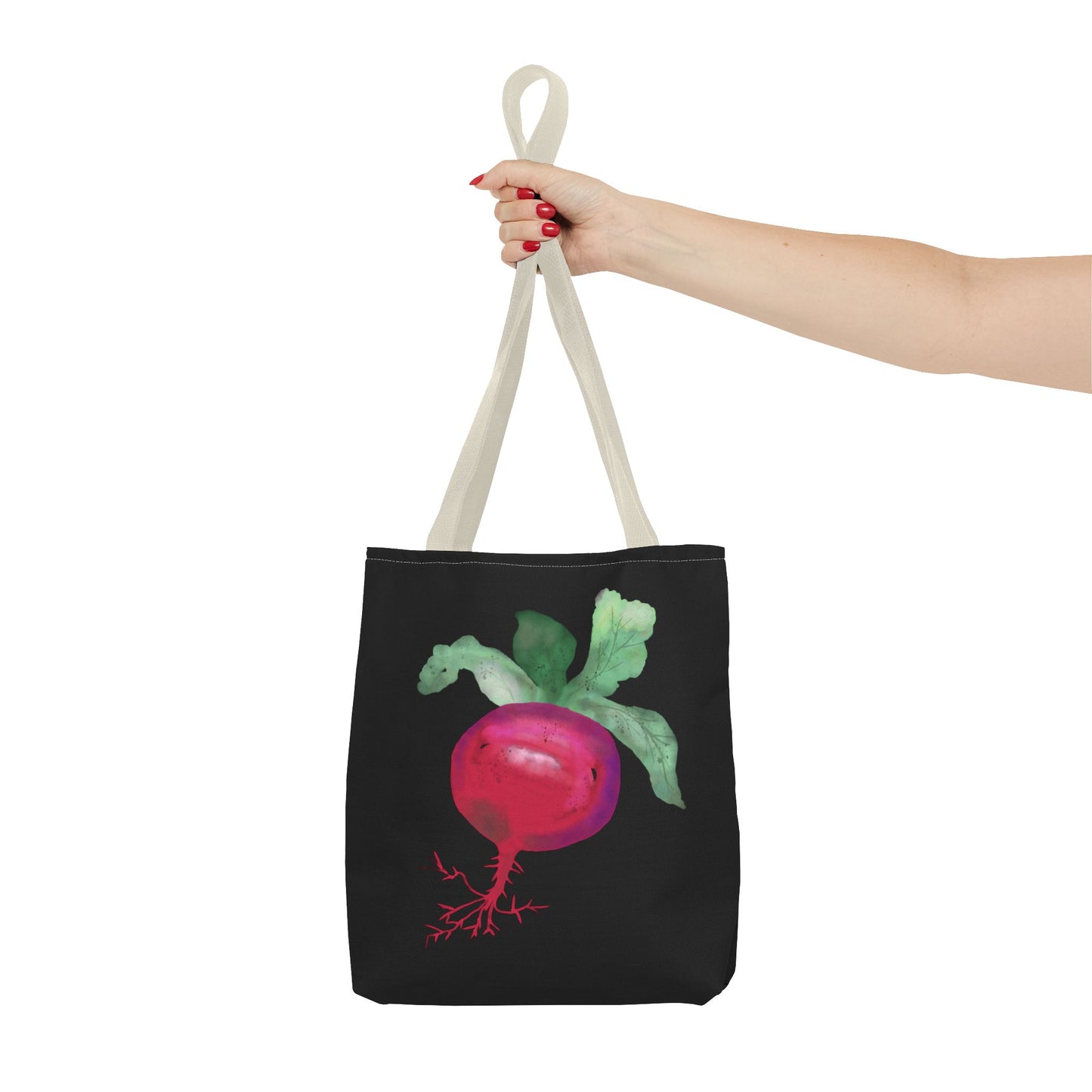 Radish Watercolor Painting Tote Bag