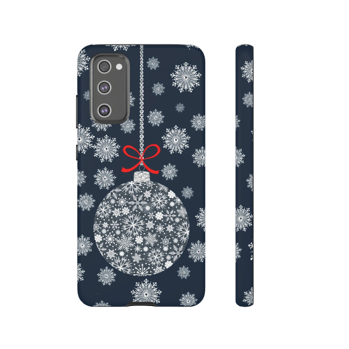 Sparkly Snowflake Bauble Tough Cases - Snowflake Bauble phone case