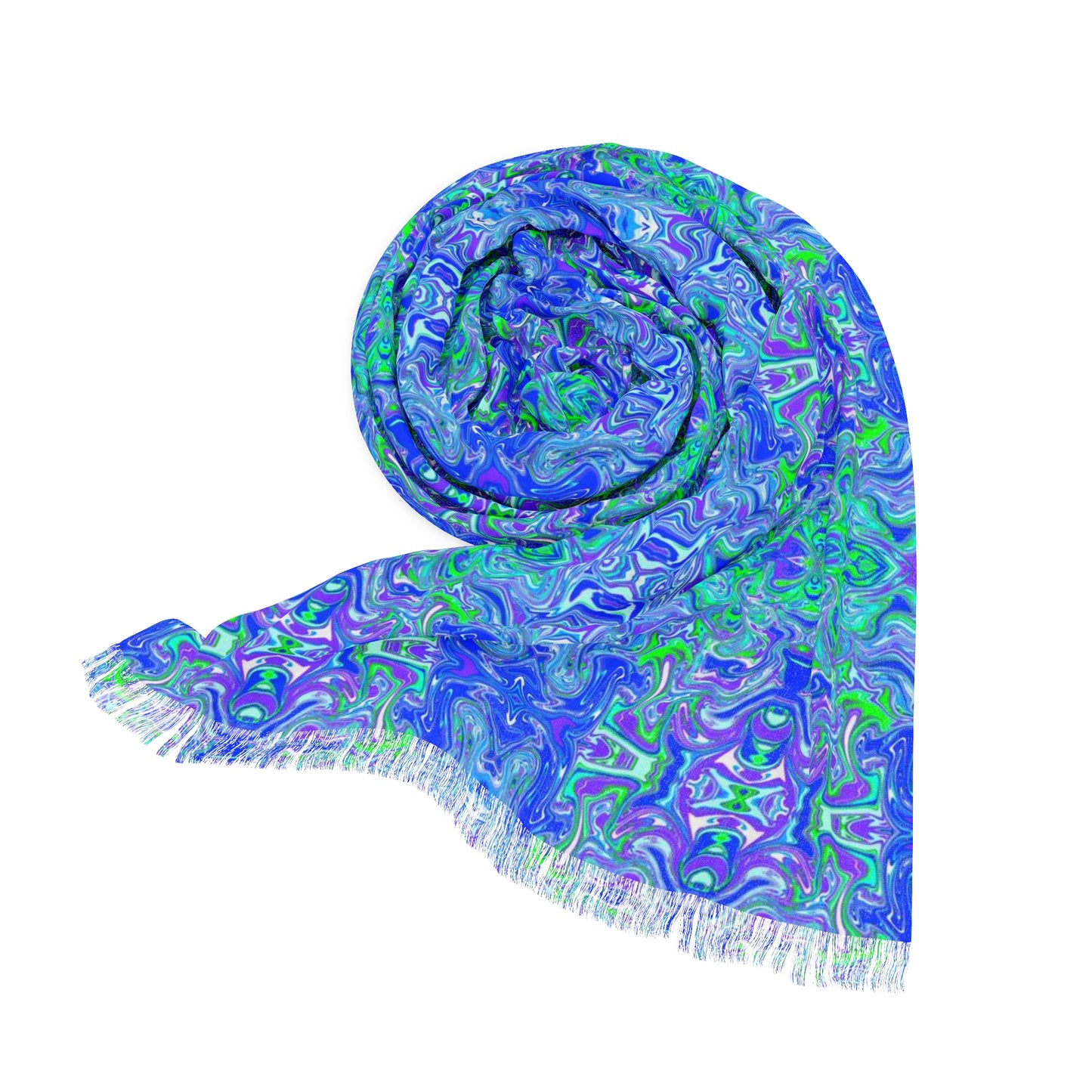 Boho Lavender Garden Light Scarf