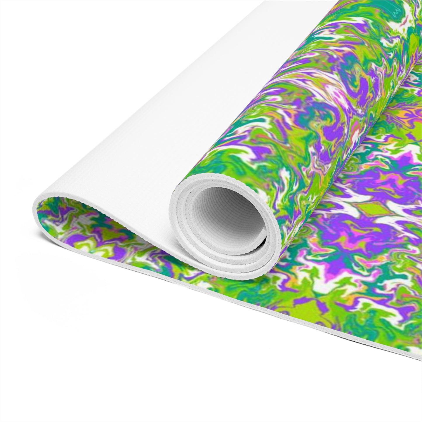 Boho Spring Garden Foam Yoga Mat