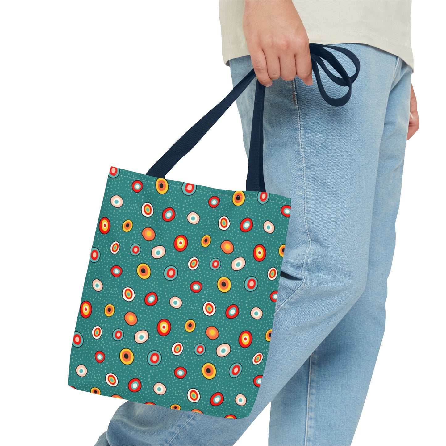 Funky Circles Tote Bag