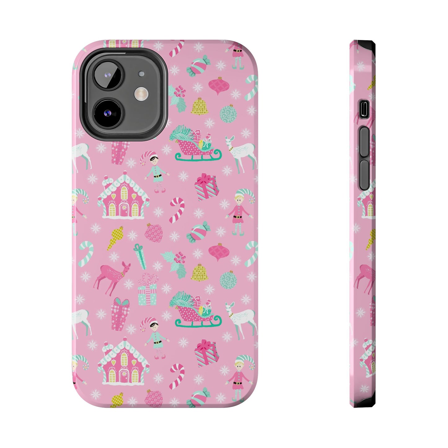 Pastel Christmas Tough Phone Cases