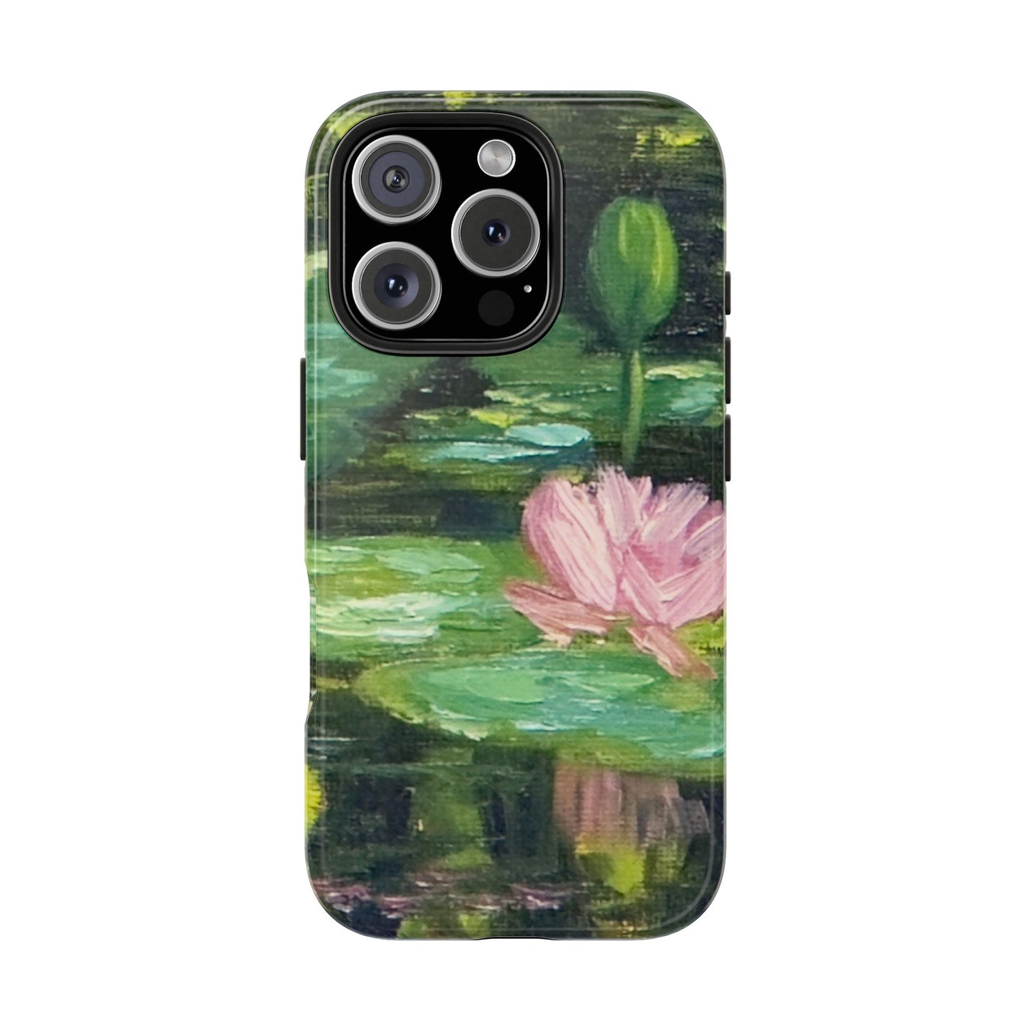 Lush Pink Water Lily & Blossom Tough Phone Cases