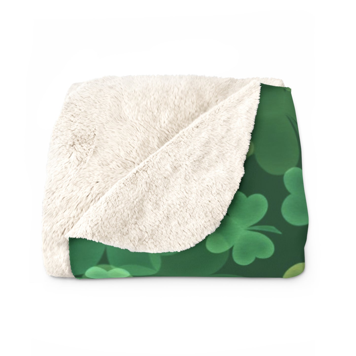 Shamrocks Sherpa Fleece Blanket