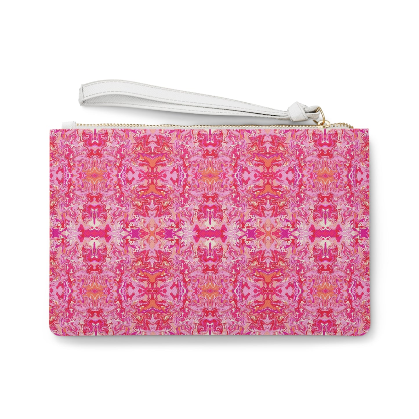 Boho Bougainvillea Garden Vegan Clutch