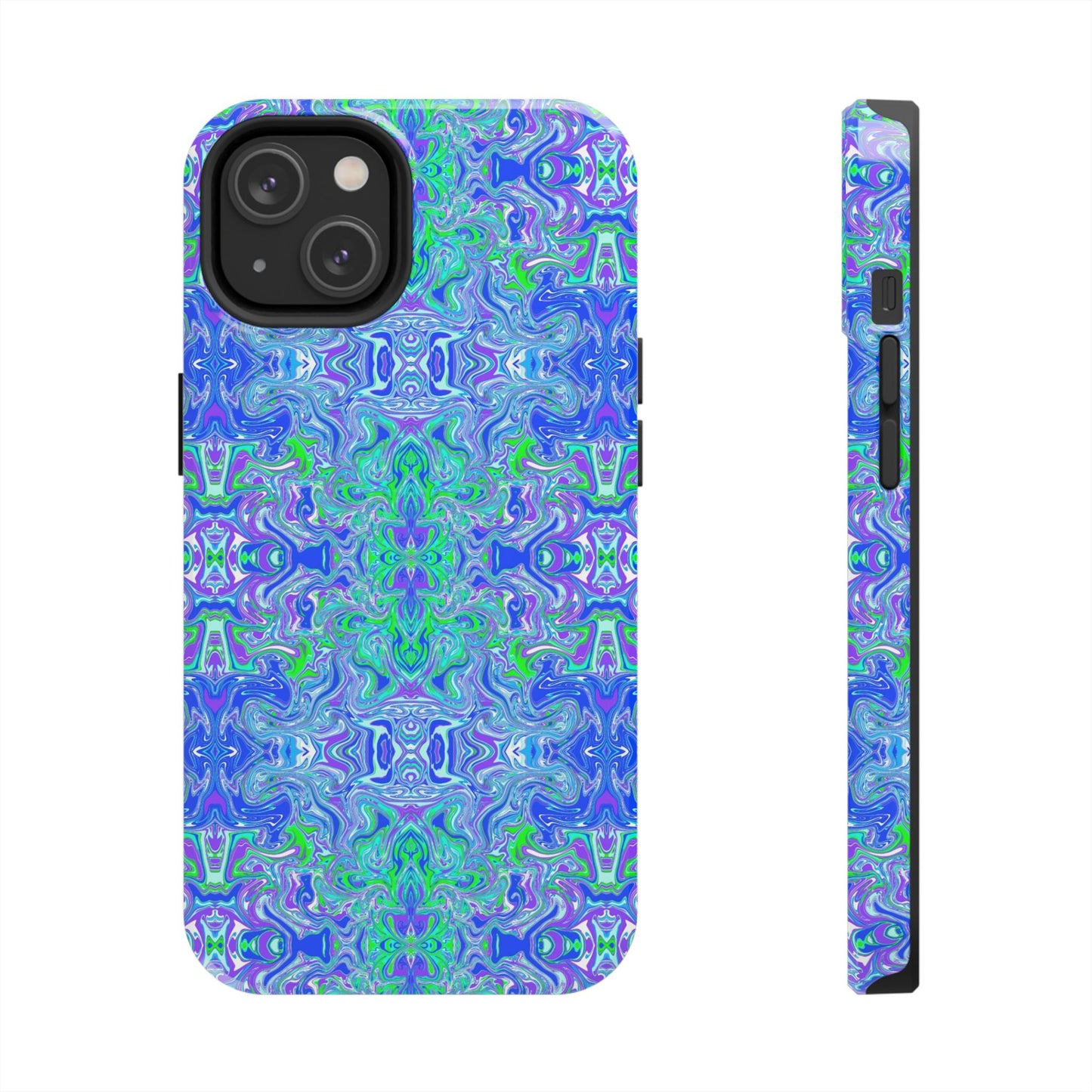 Boho Lavender Garden Tough Phone Cases