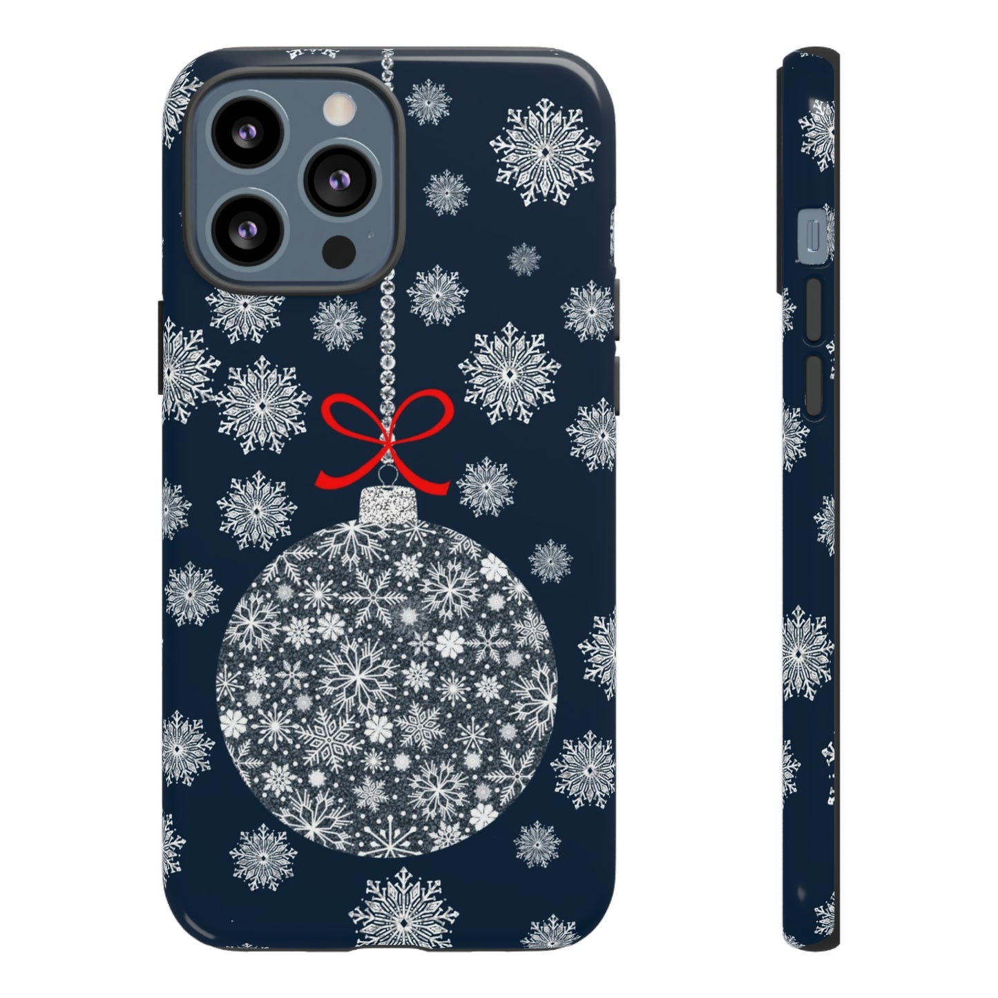 Sparkly Snowflake Bauble Tough Cases - Snowflake Bauble phone case