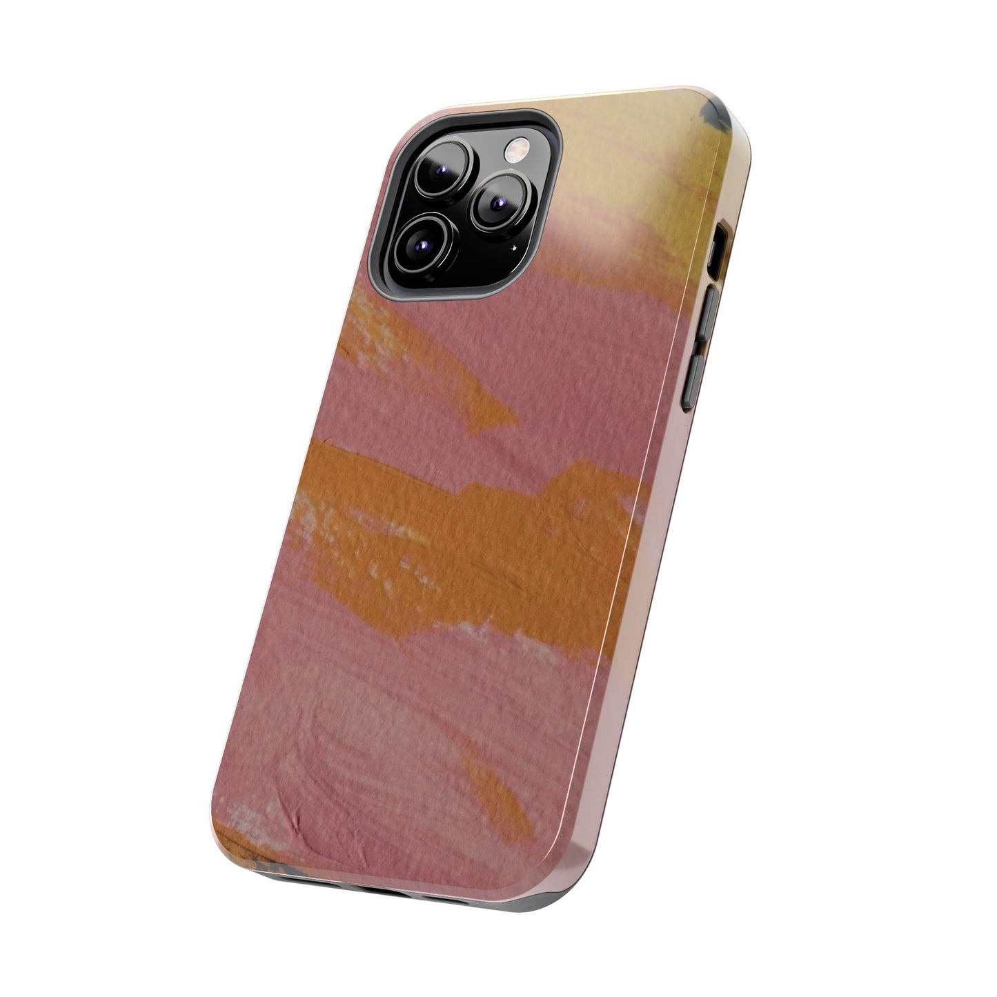 Abstract Pastel Pink Tough Phone Cases