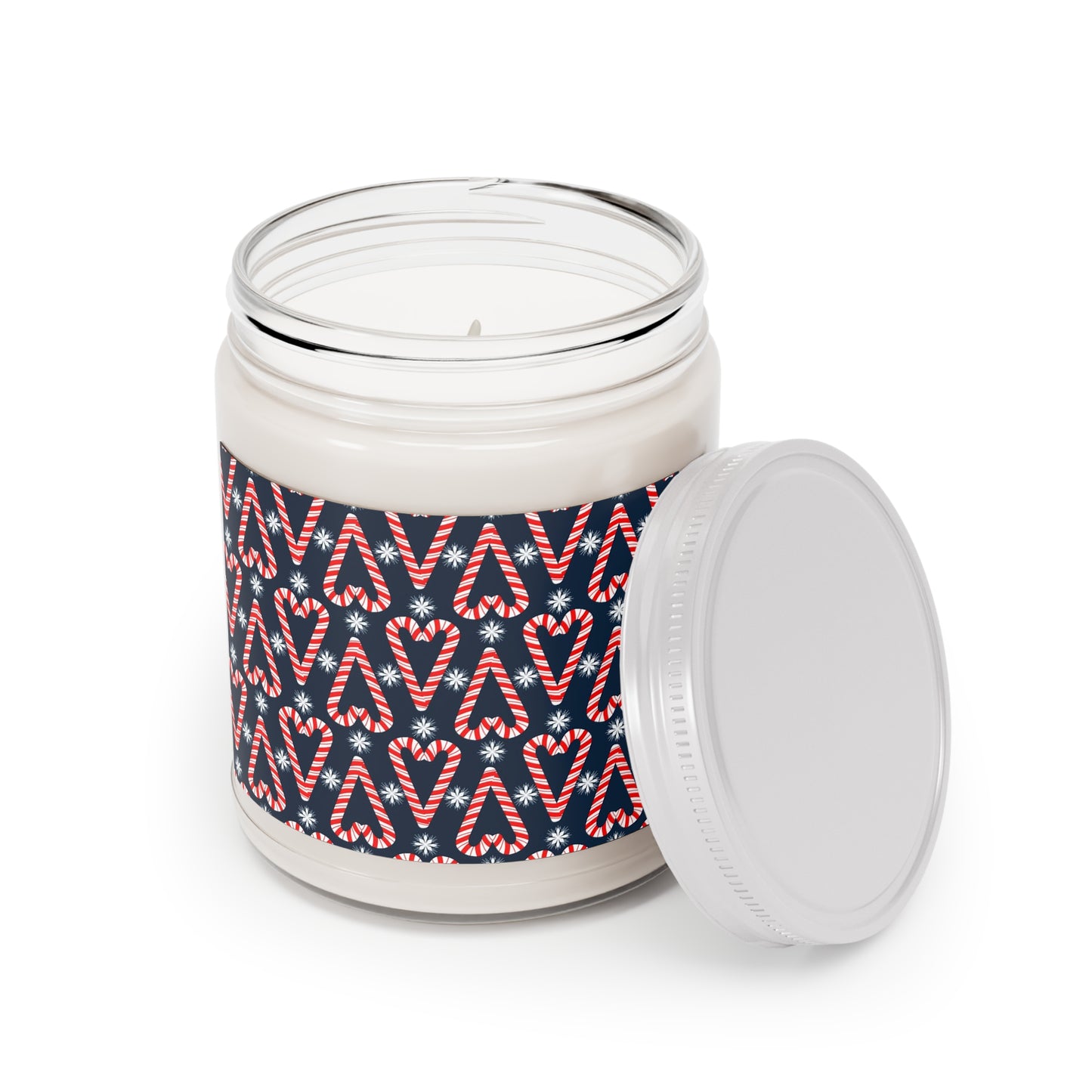 Candy Cane Hearts Scented Candles, 9oz