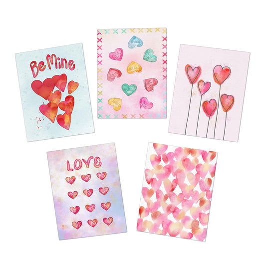 Valentine’s Multi-Design Greeting Cards (5-Pack)