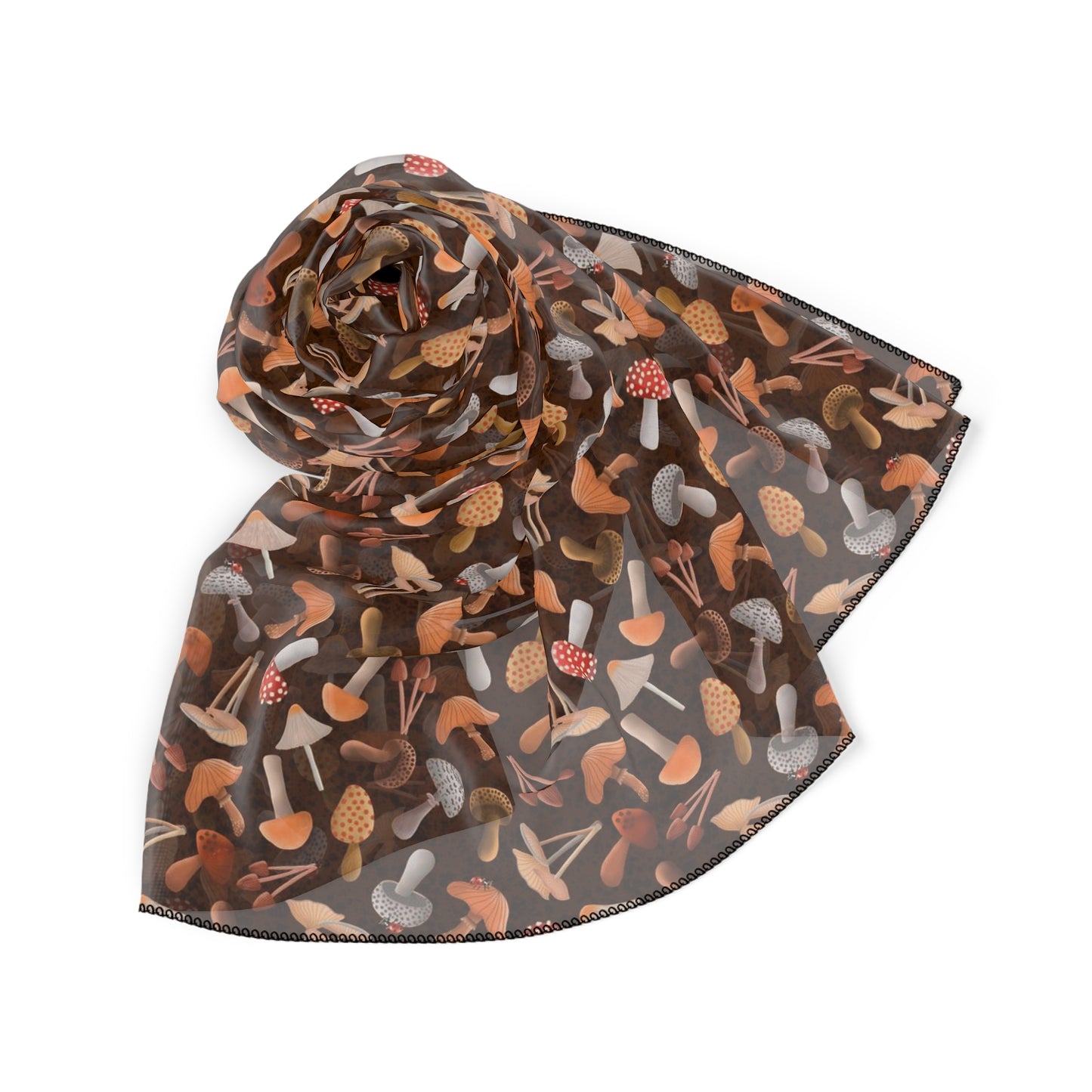 Falling Leaves Poly Scarf