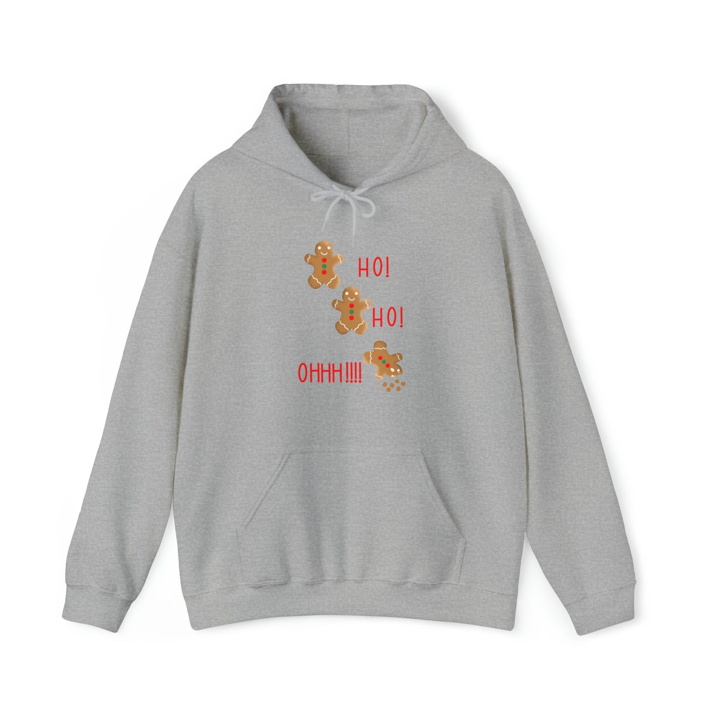 Gingerbread Men & Hearts Unisex Heavy Blend™ Hooded Sweatshirt