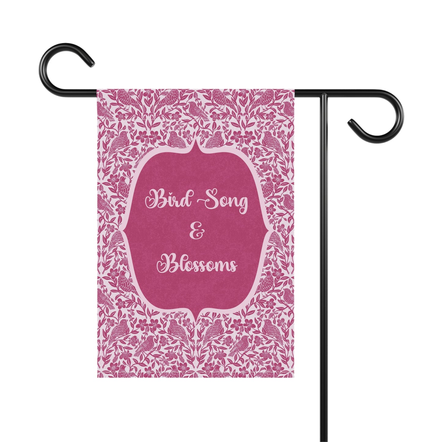Bird Song & Blossoms Garden Banner