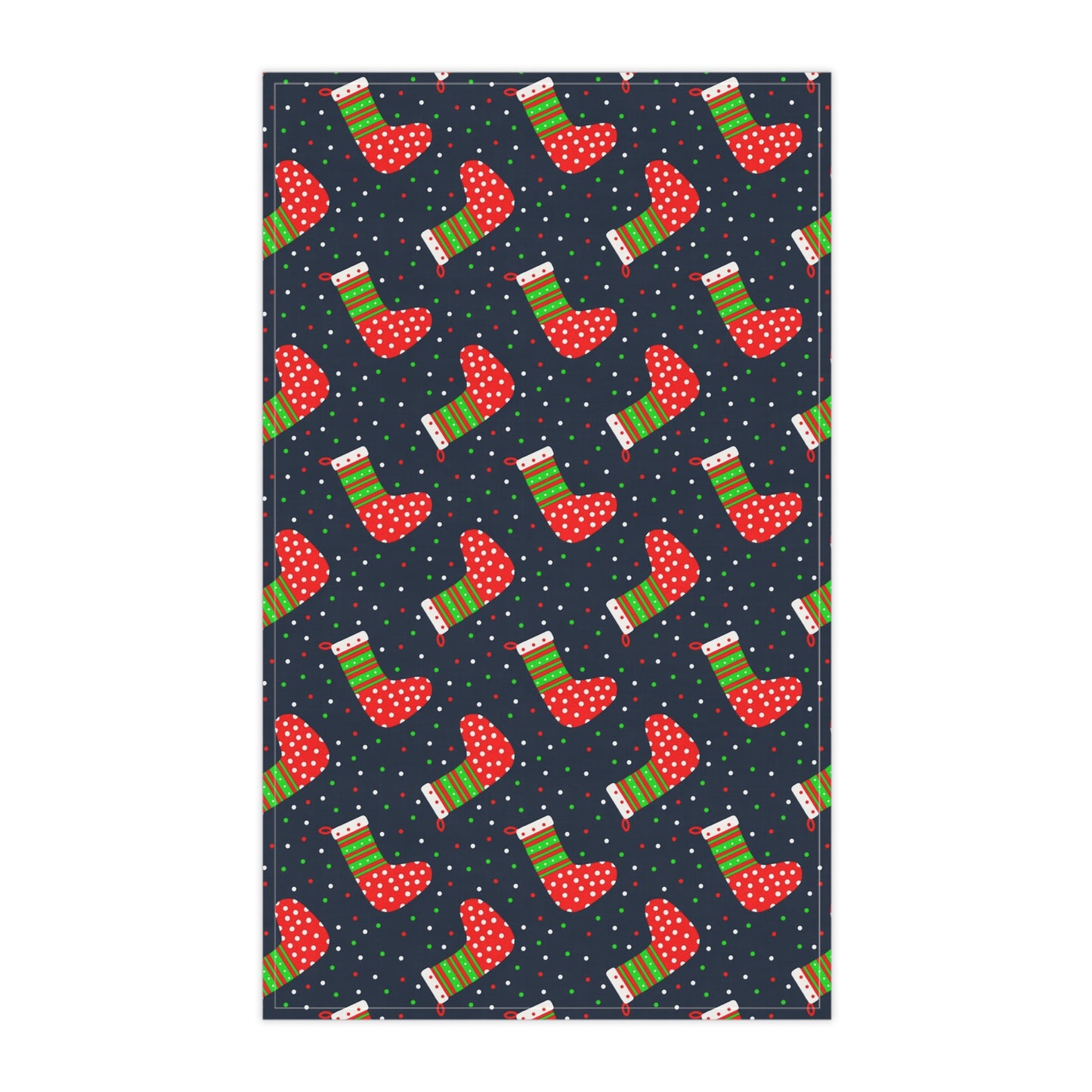 Christmas Stockings Kitchen Towel