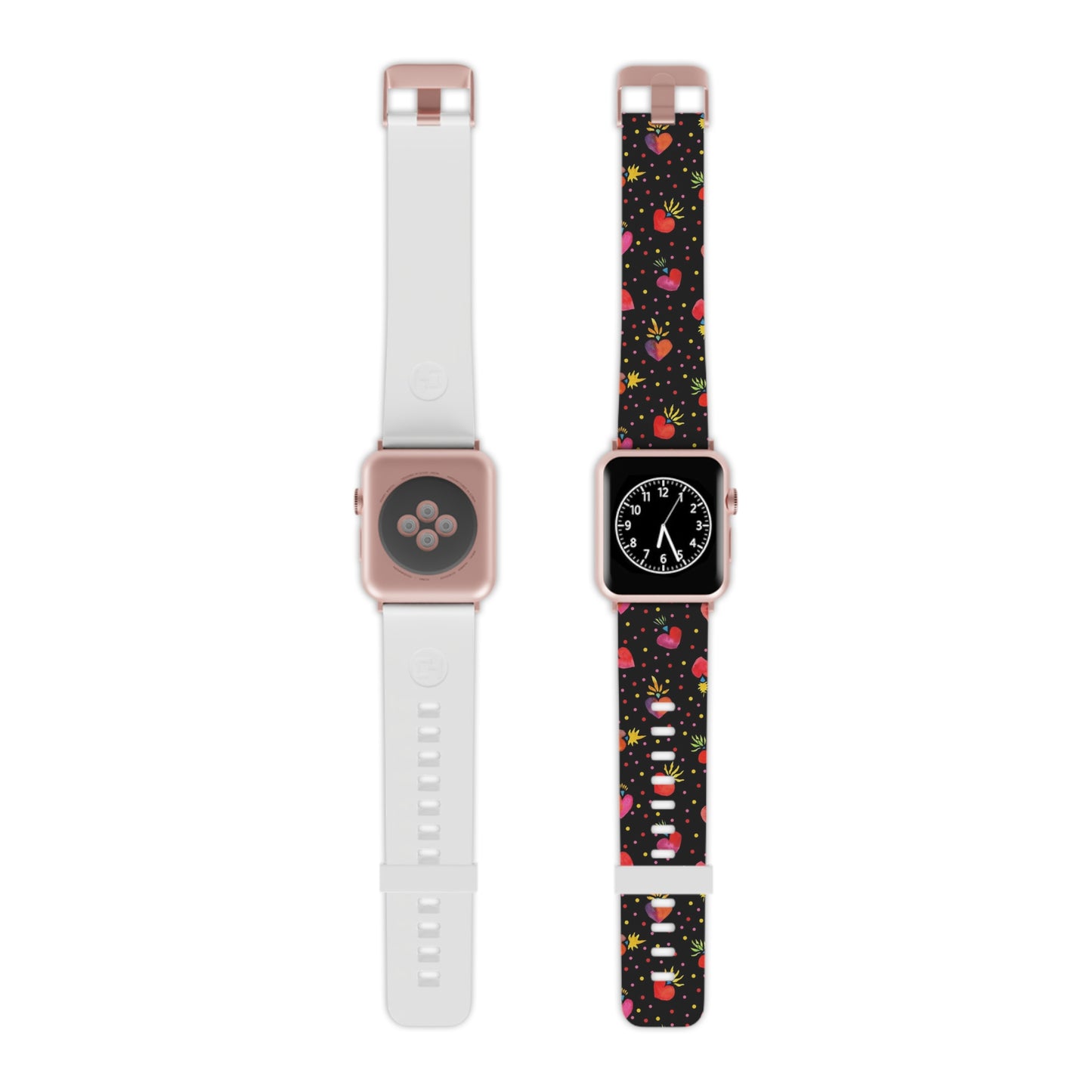 Frida Flaming Hearts Watch Band for Apple Watch