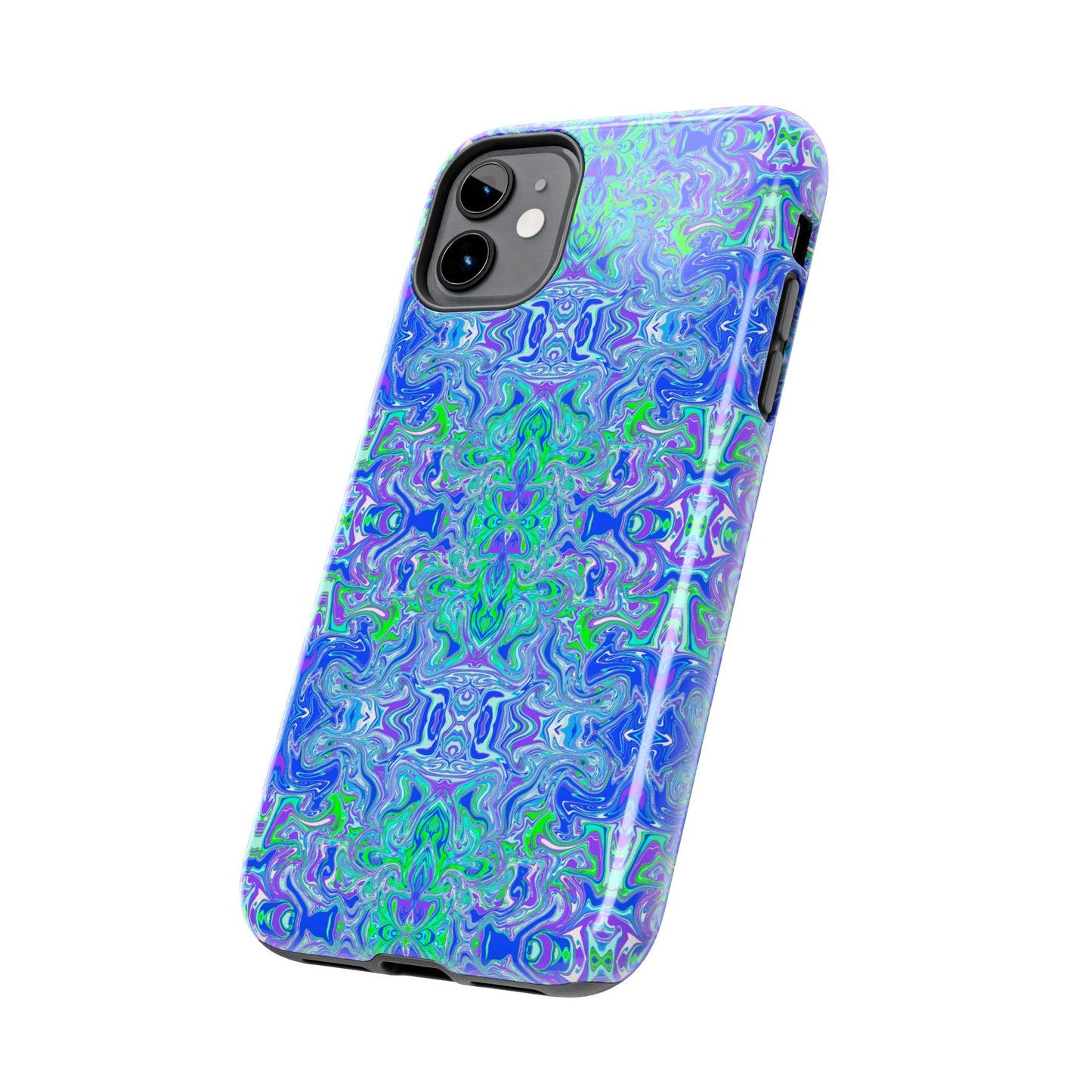 Boho Lavender Garden Tough Phone Cases