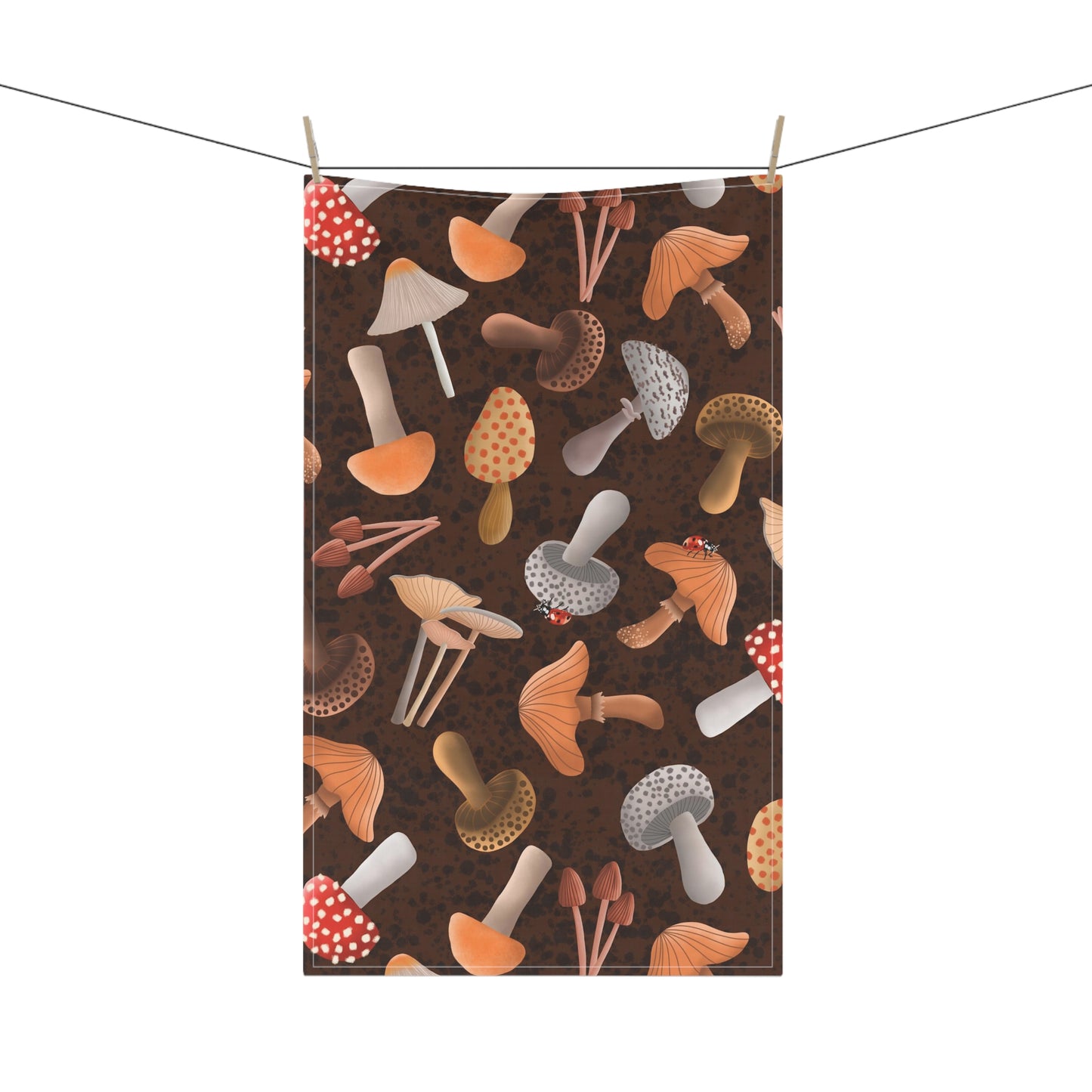 Mushrooms Kitchen Towel