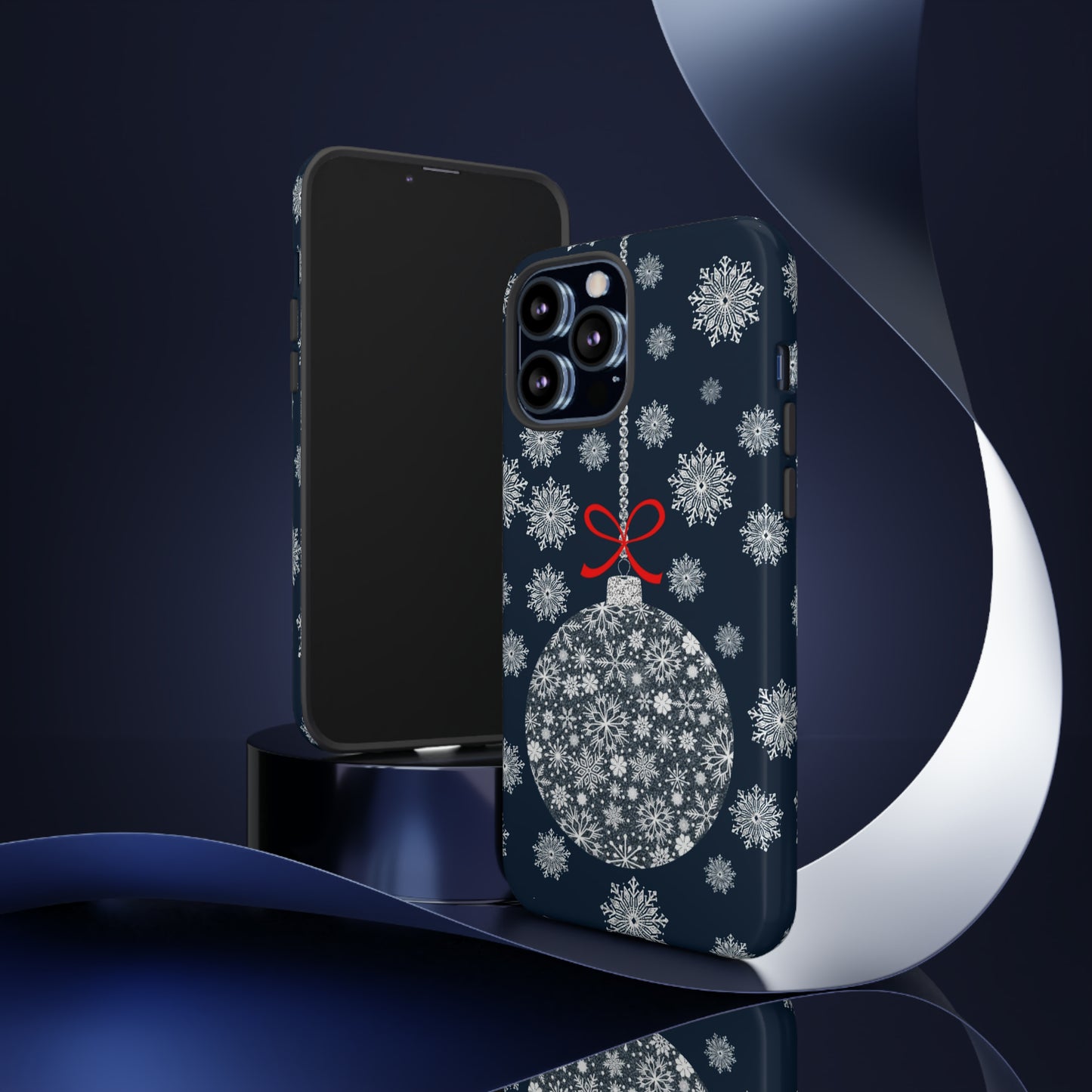 Sparkly Snowflake Bauble Tough Cases - Snowflake Bauble phone case