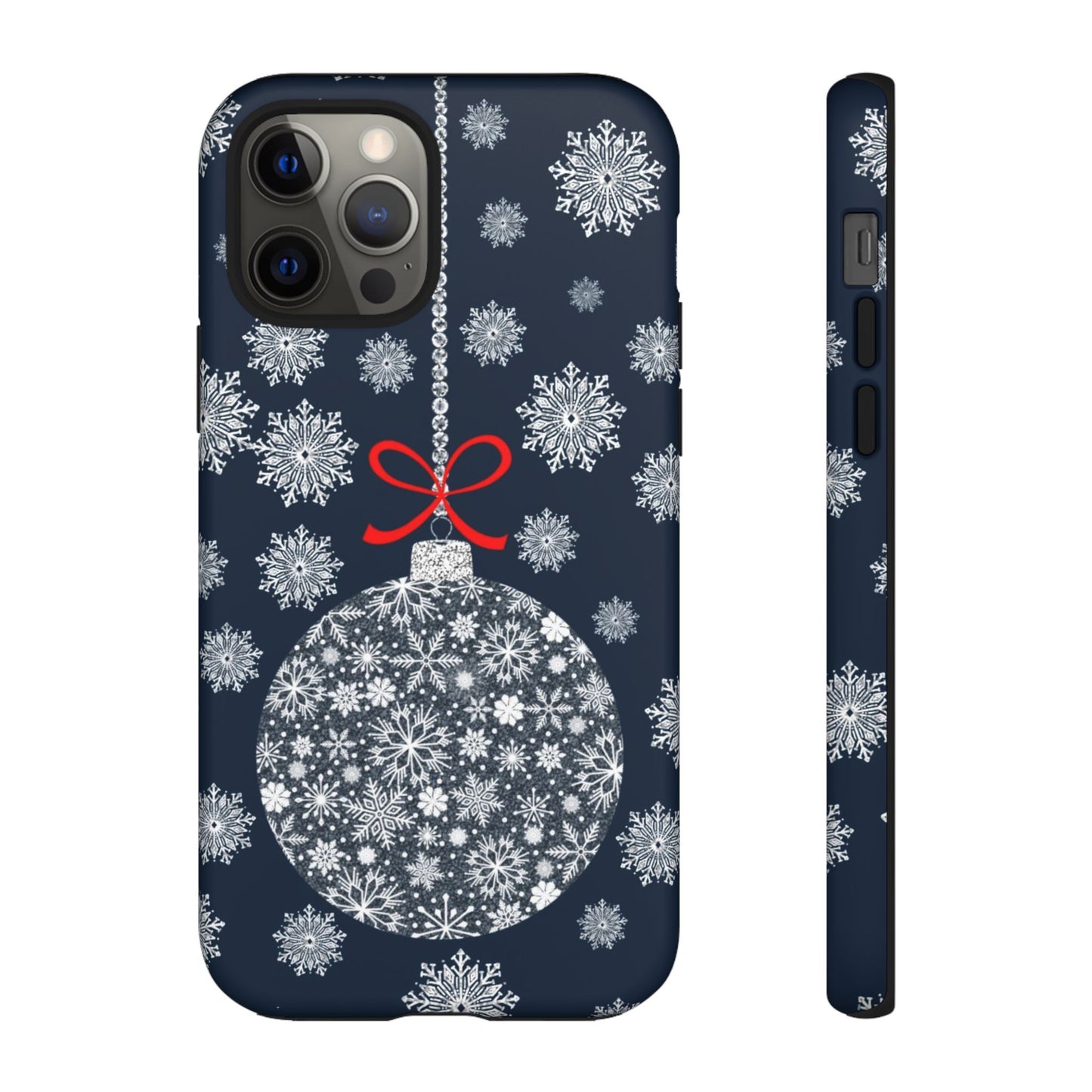 Sparkly Snowflake Bauble Tough Cases - Snowflake Bauble phone case