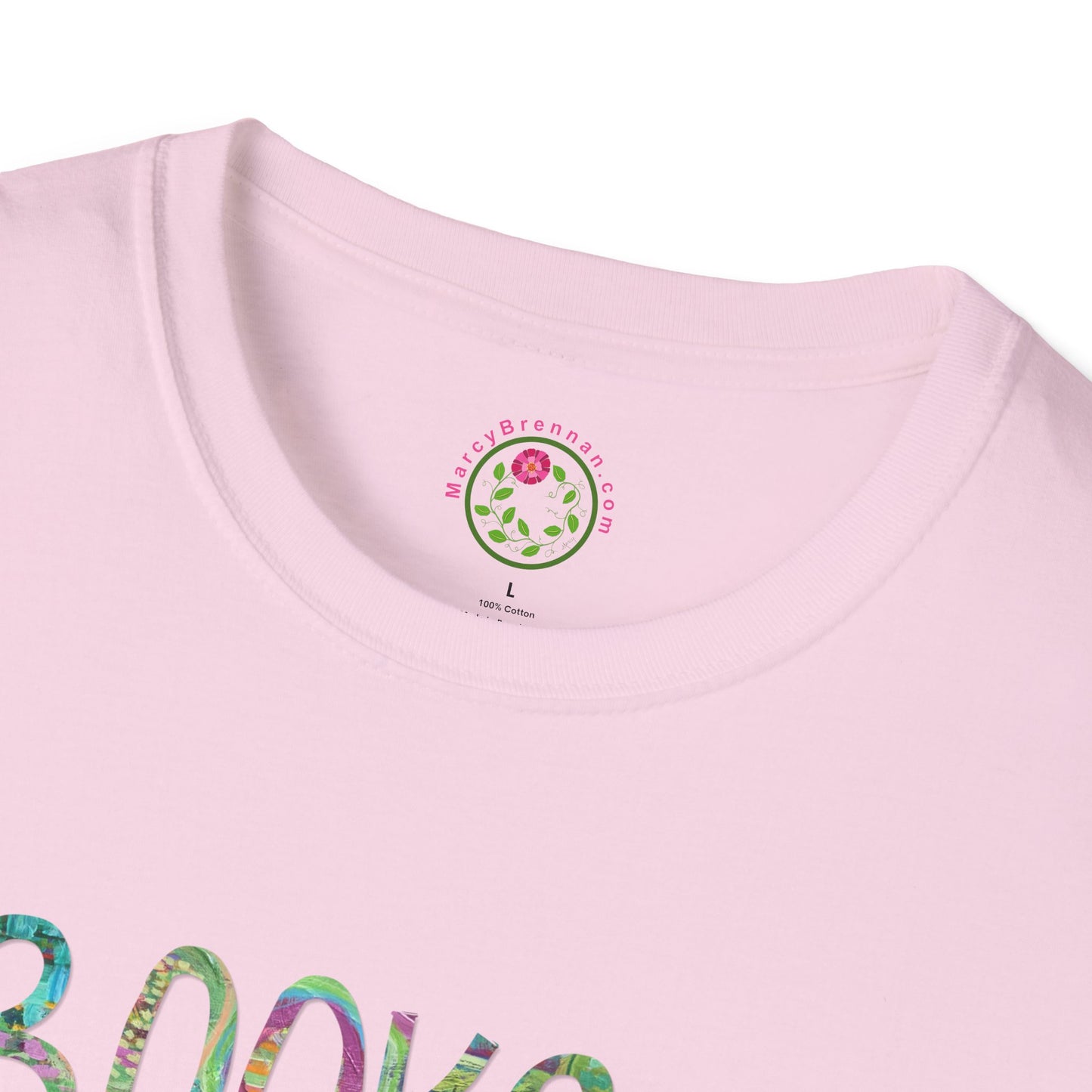 Books and Coffee Collage Collage Softstyle T-Shirt