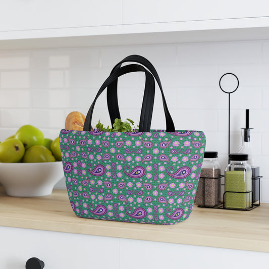 Paisley & Daisies Lunch Bag