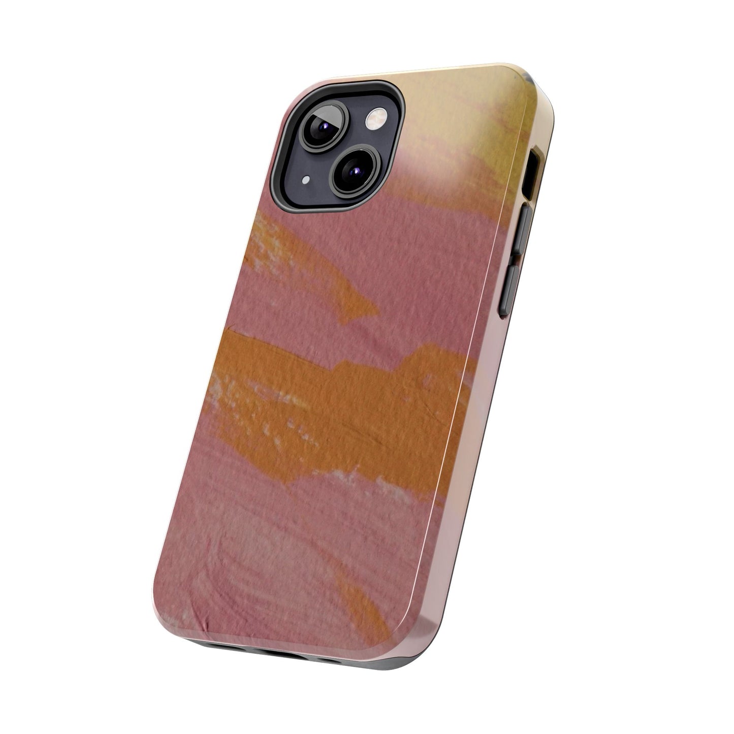 Abstract Pastel Pink Tough Phone Cases