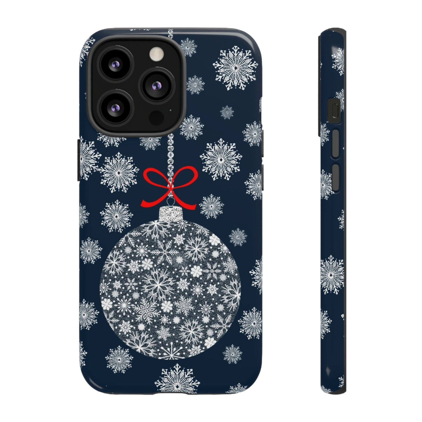 Sparkly Snowflake Bauble Tough Cases - Snowflake Bauble phone case