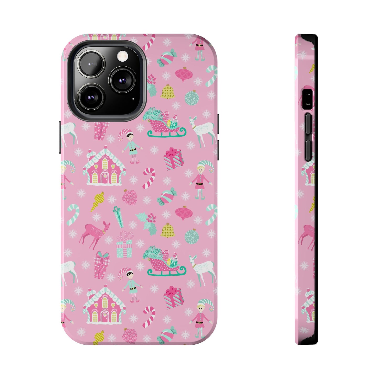 Pastel Christmas Tough Phone Cases