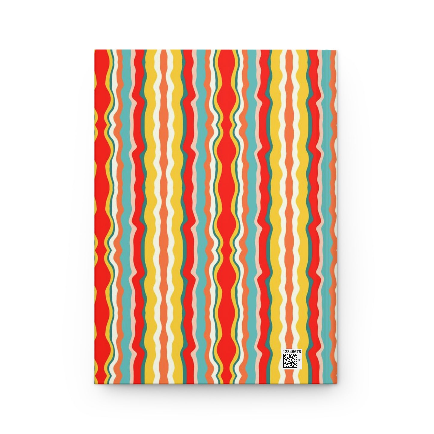 Groovy Stripes Hardcover Journal Matte