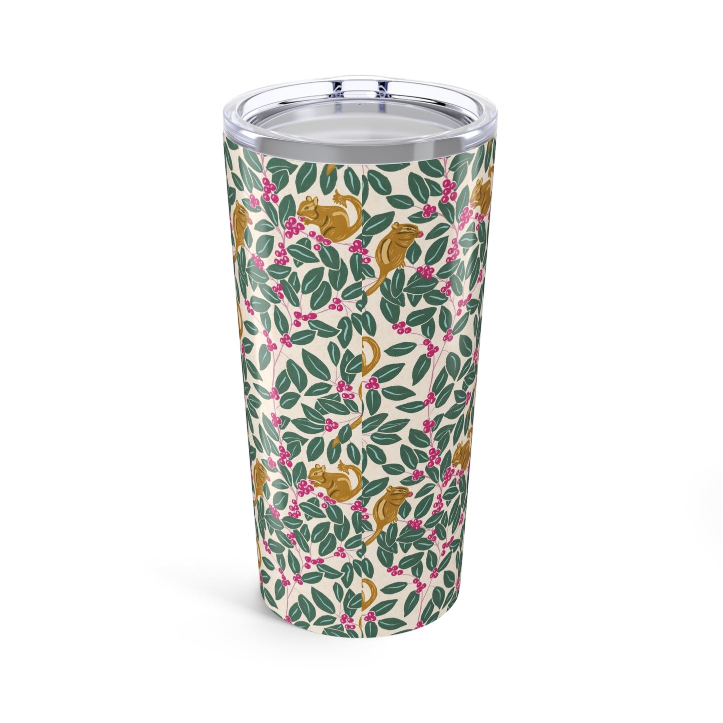 Wintergreen and Chipmunks Tumbler