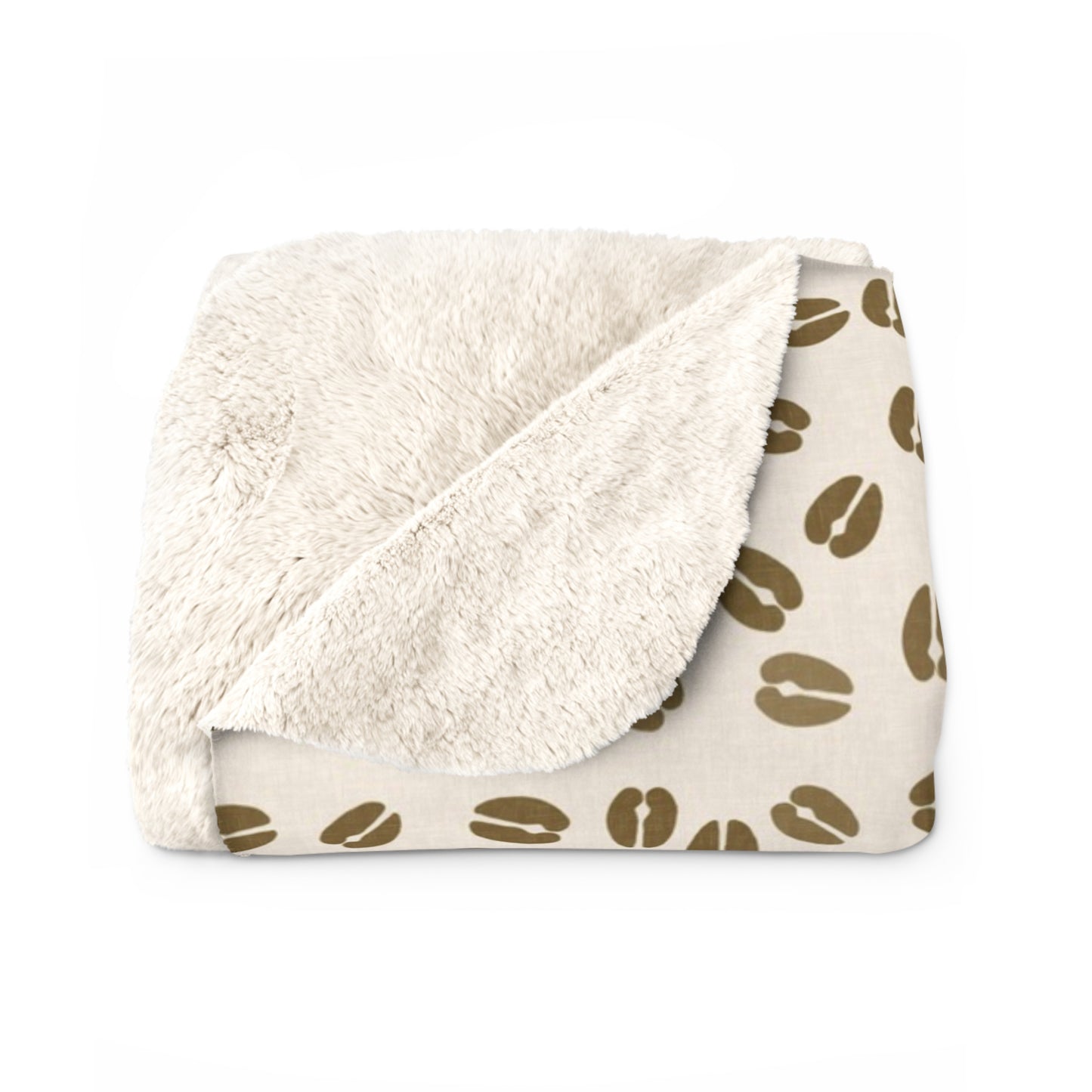 Deer Tracks Sherpa Fleece Blanket