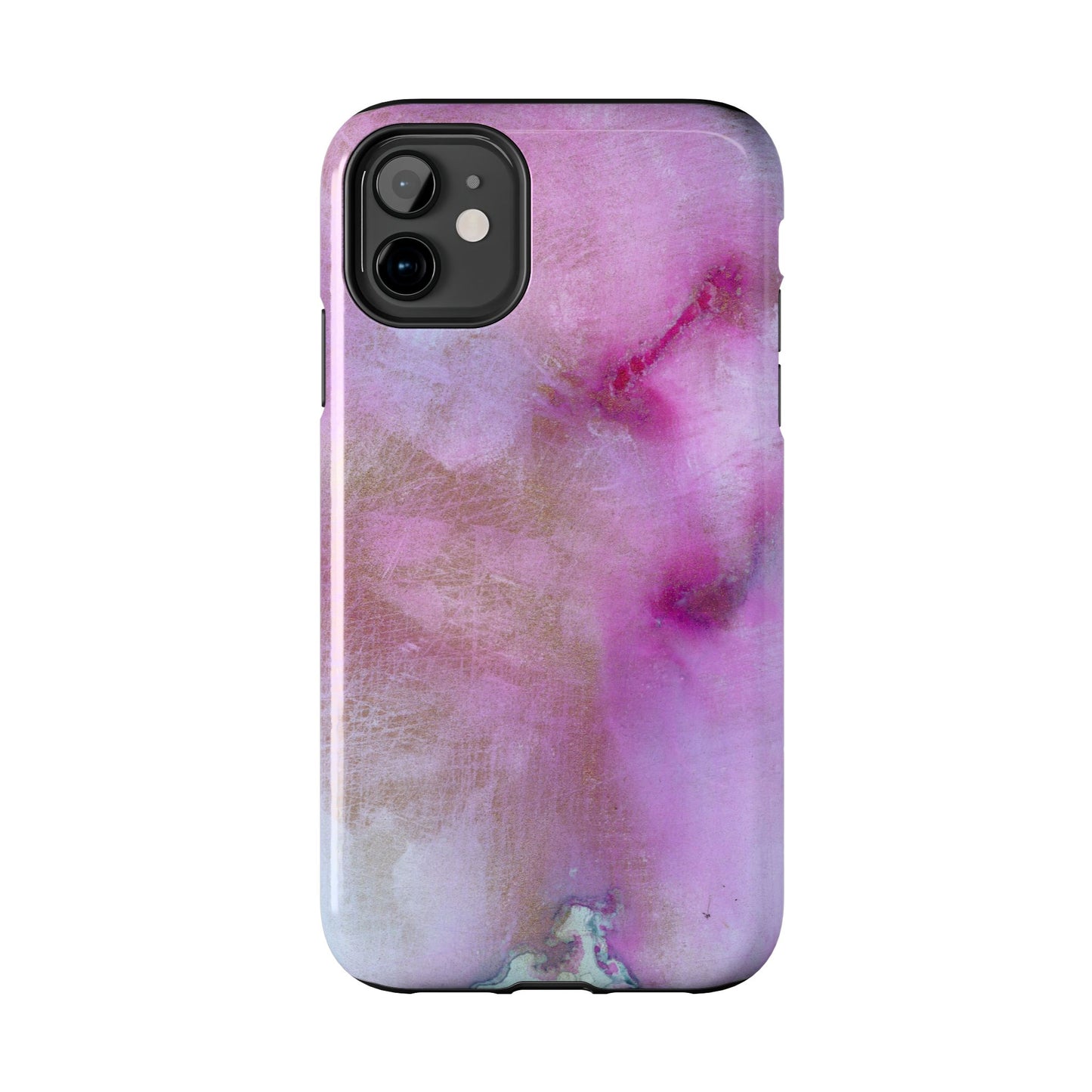 Abstract Soft Pinks Tough Phone Cases