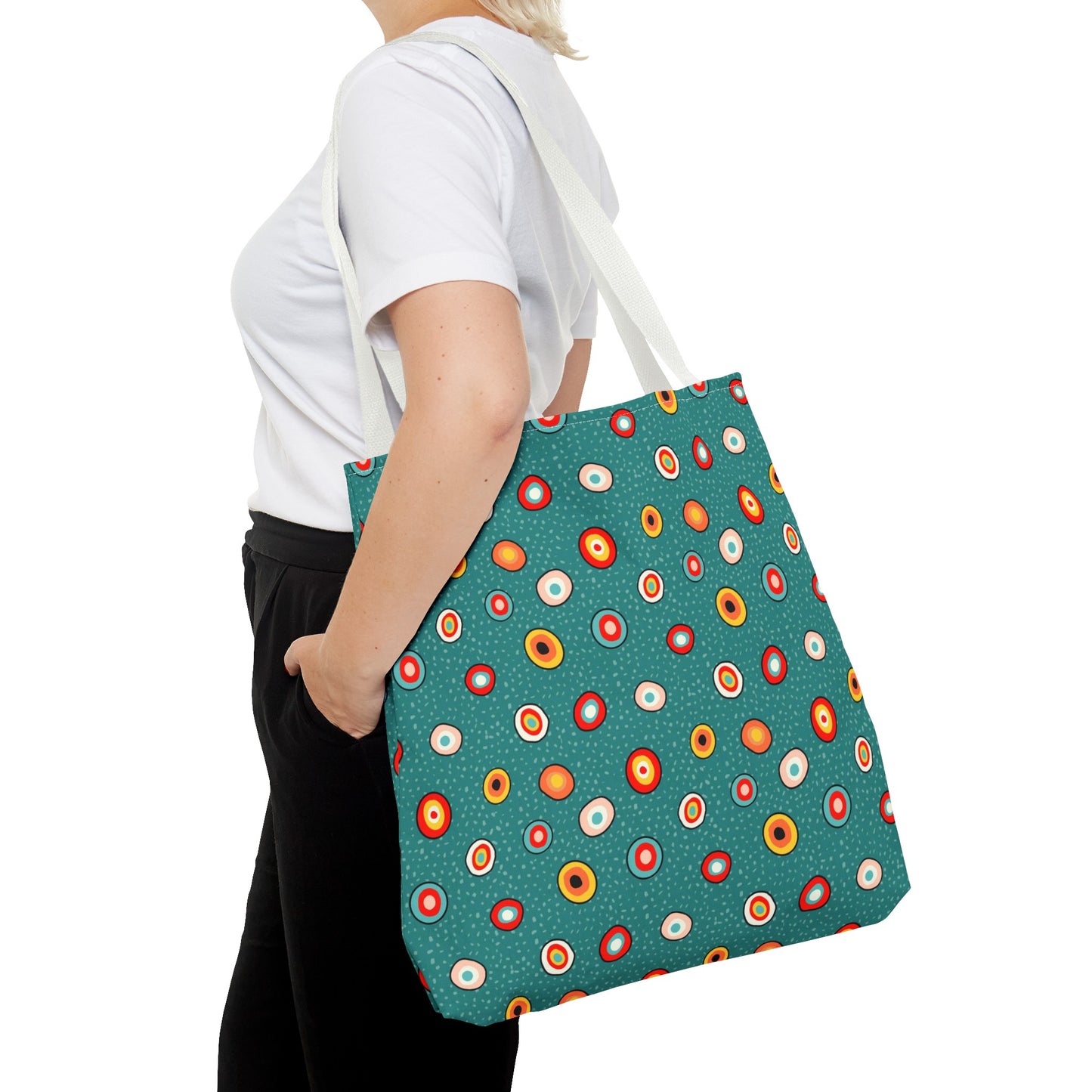 Funky Circles Tote Bag