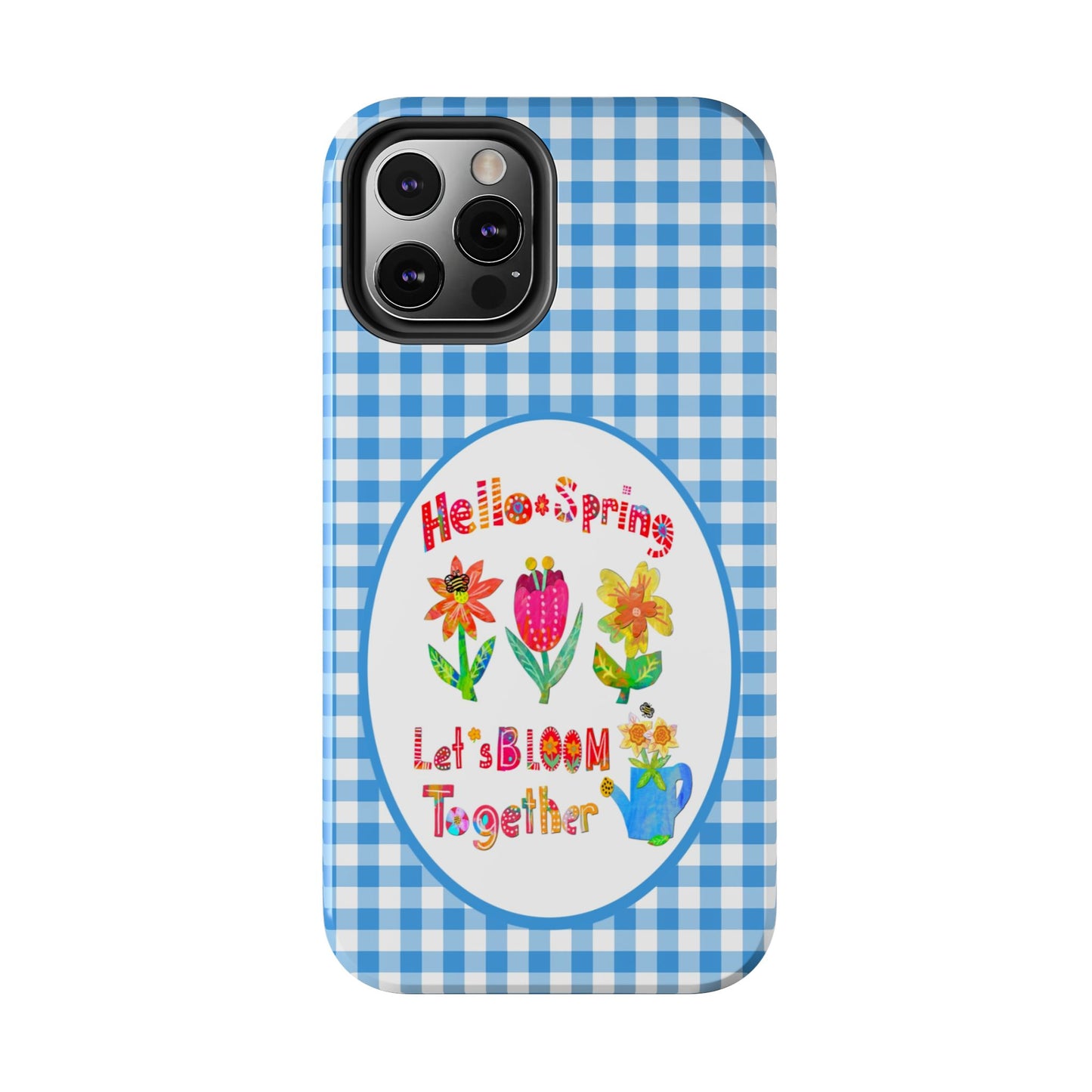 Hello Spring Collage Tough Phone Cases