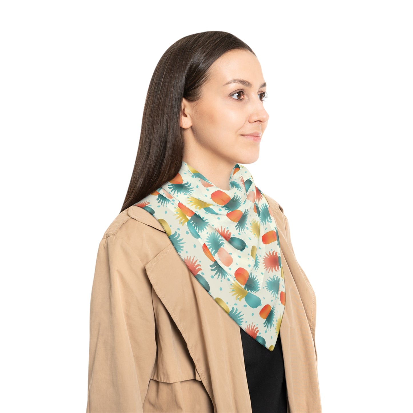 Pineapple Poly Scarf
