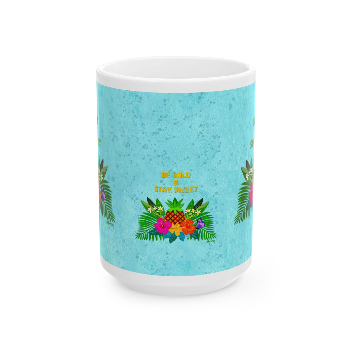 Pineapple Collage Ceramic Mug 11oz & 15oz