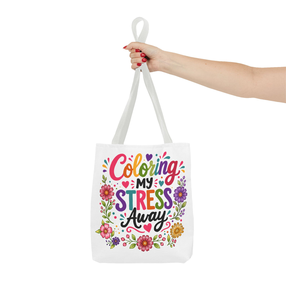 Coloring My Stress Away Tote Bag
