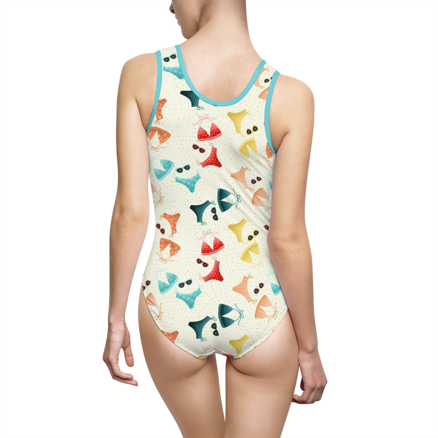 Bikinis - Retro Chic One Piece Swimsuit: Vintage Bikini Collection