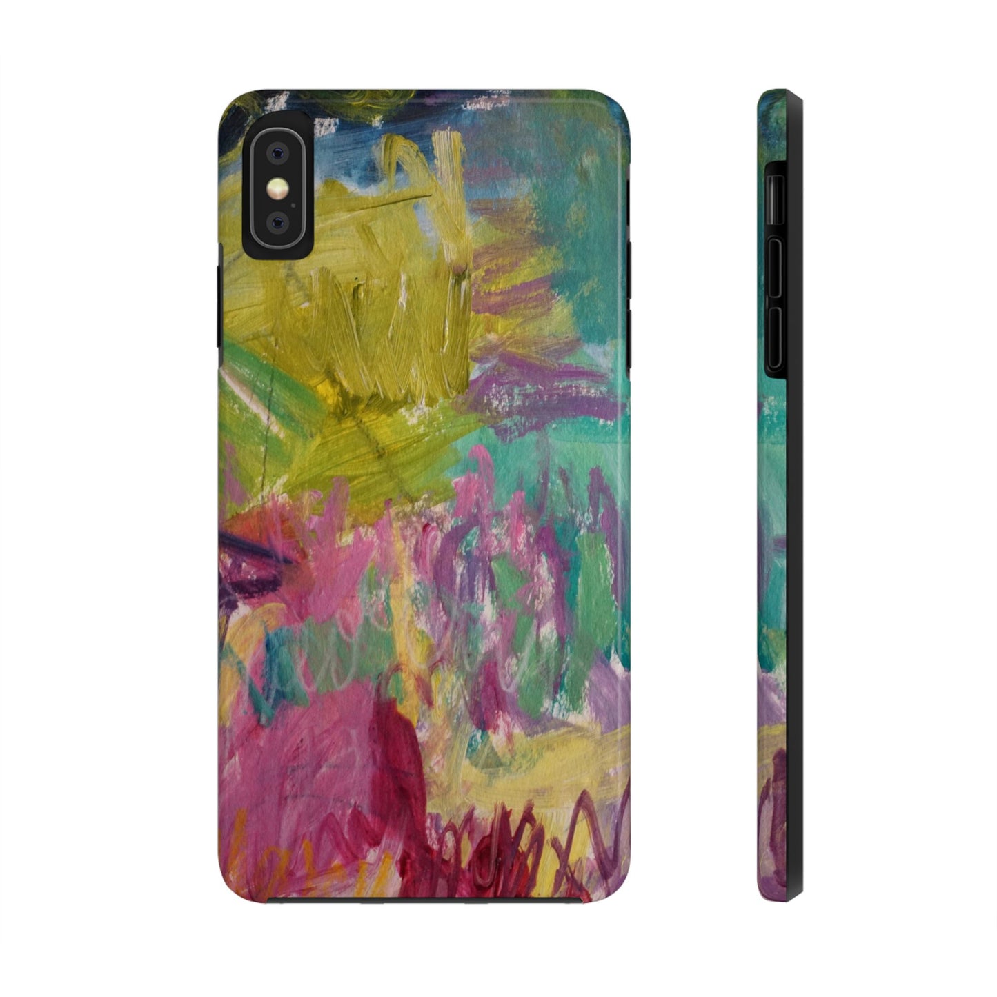 Abstract Pastel Tough Phone Cases