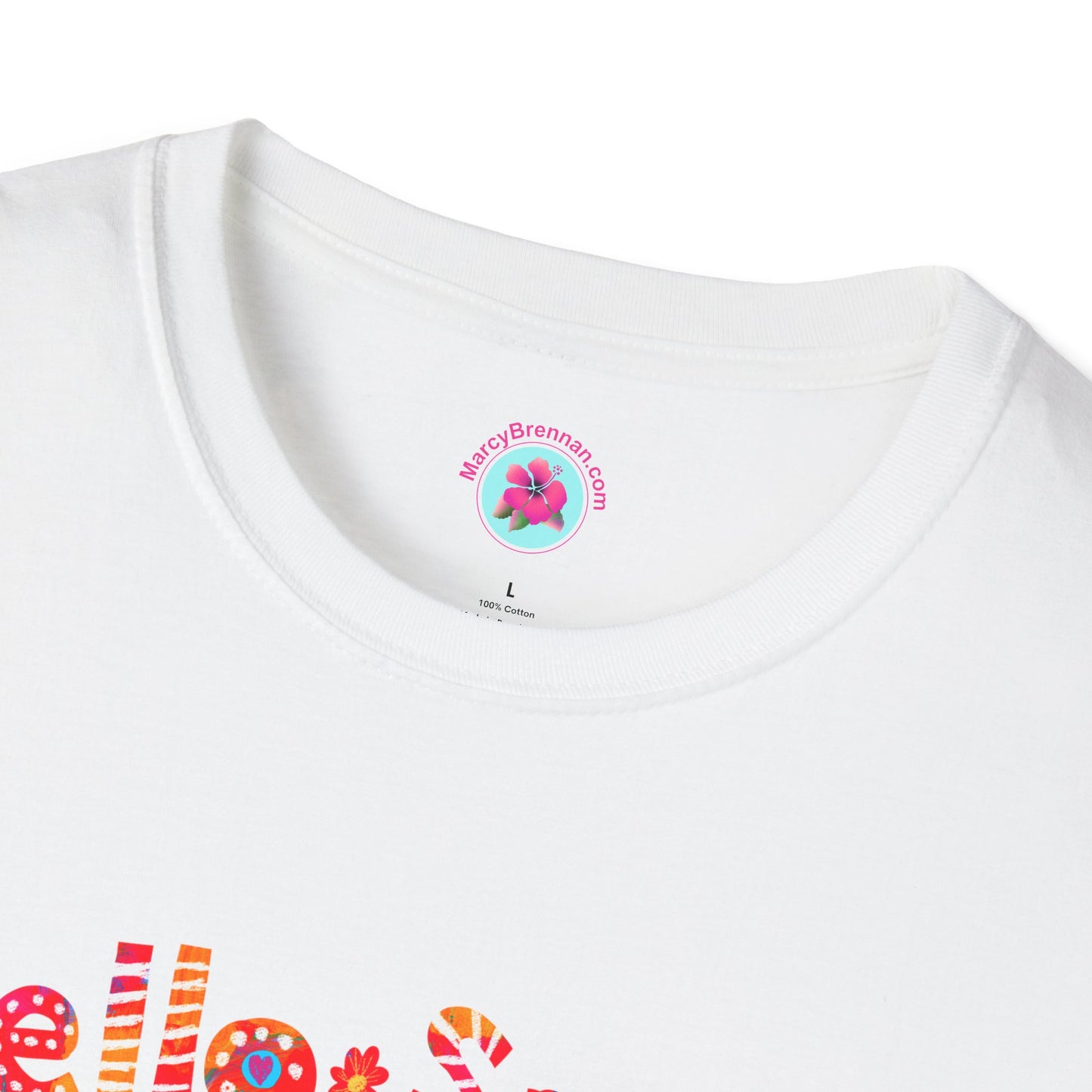 Hello Spring Collage Softstyle T-Shirt