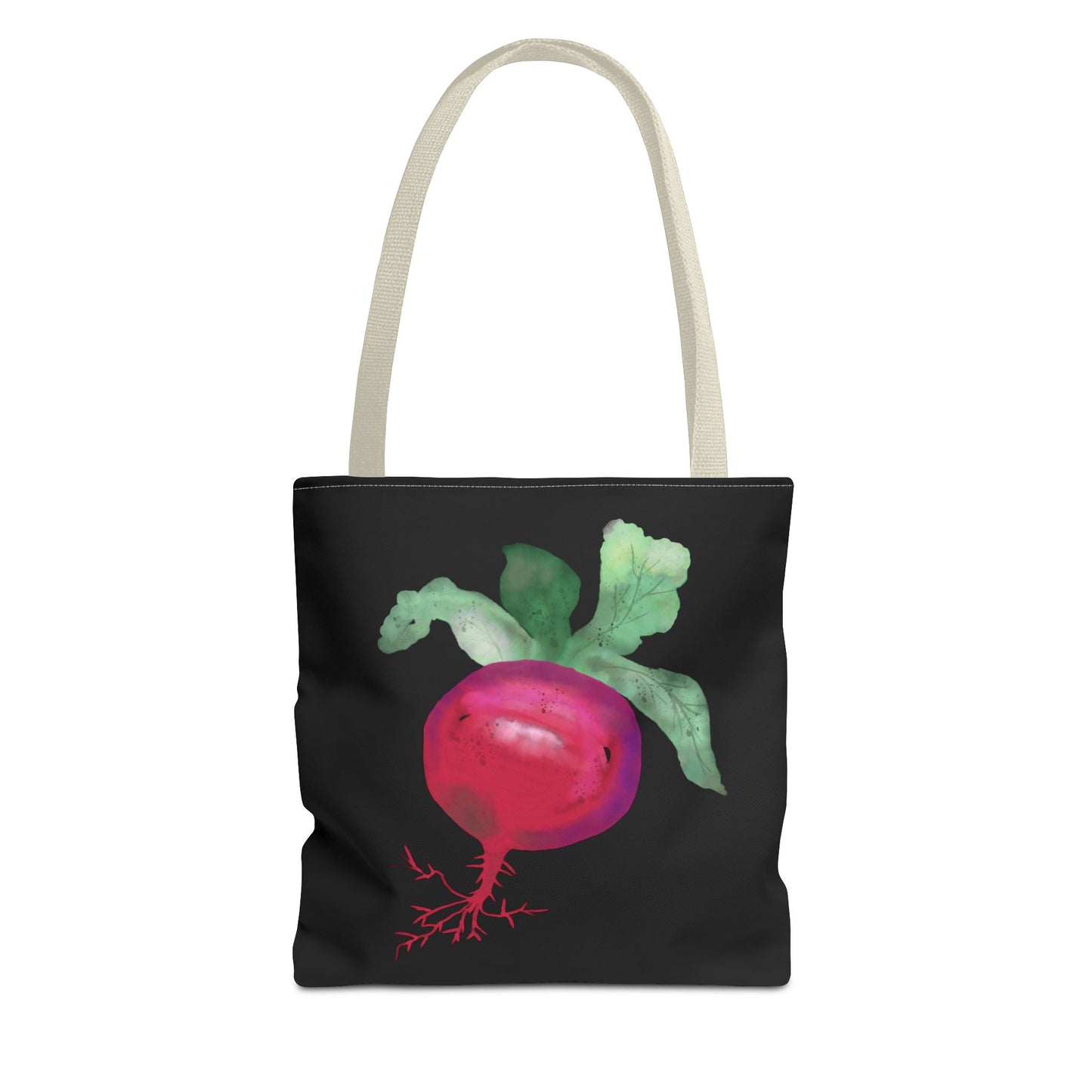 Radish Watercolor Painting Tote Bag