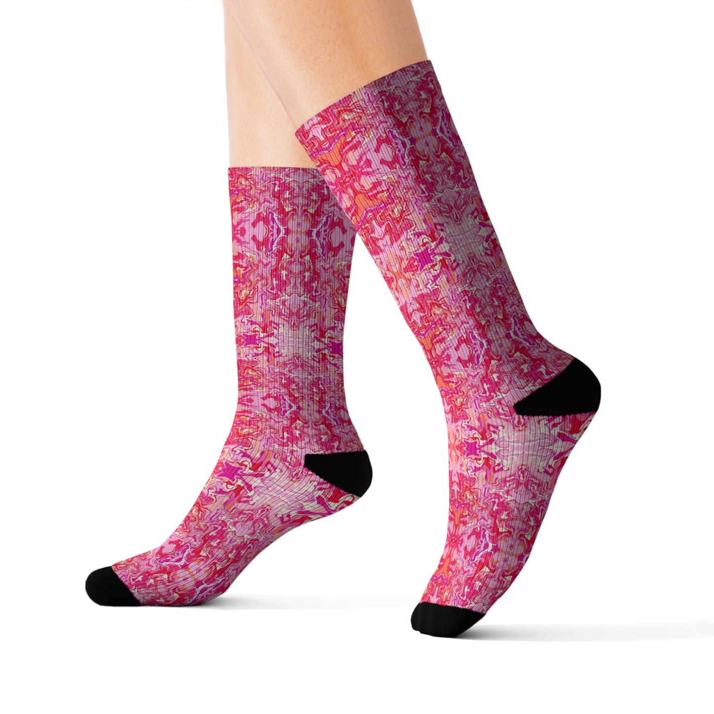 Boho Bougainvillea Garden Women’s Socks