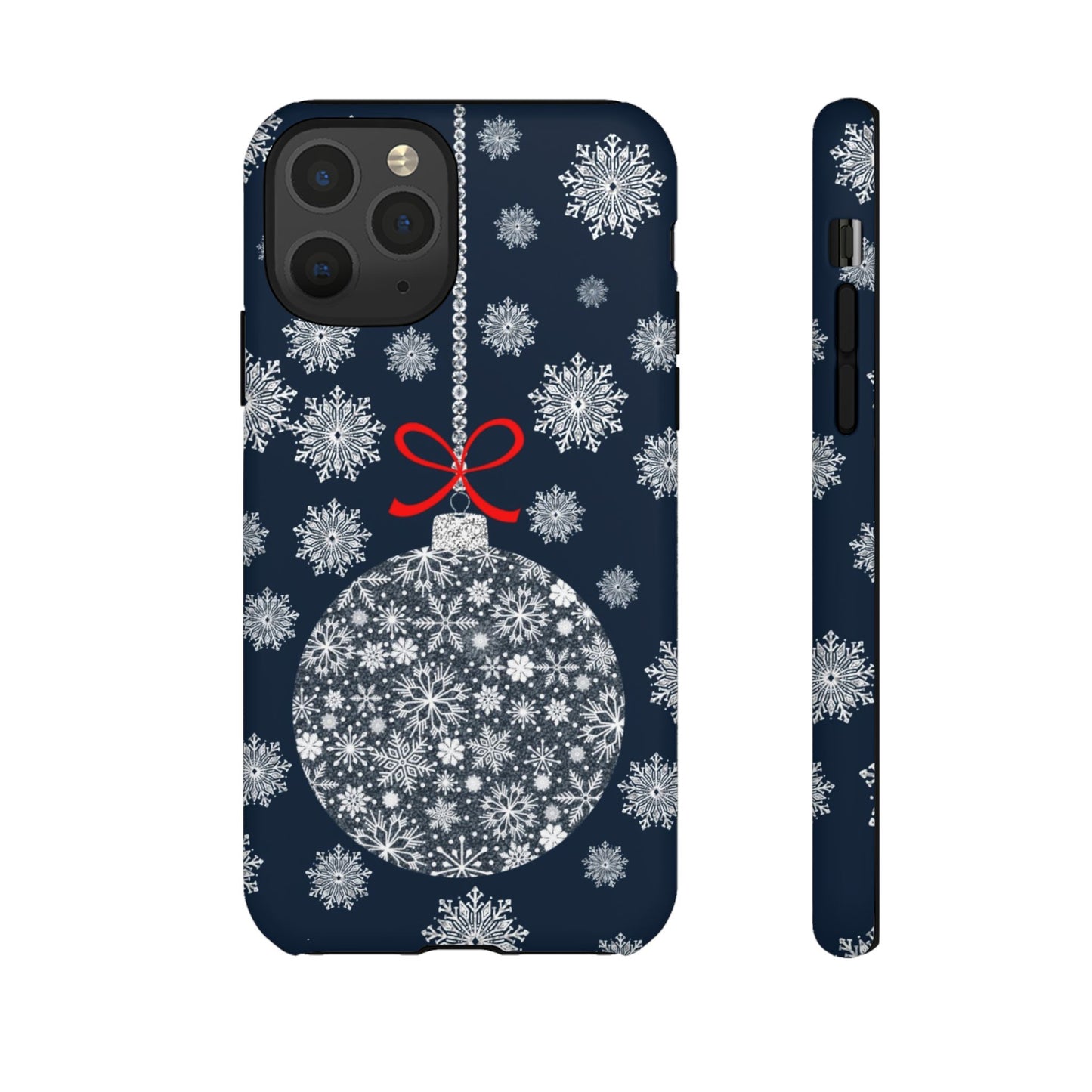 Sparkly Snowflake Bauble Tough Cases - Snowflake Bauble phone case