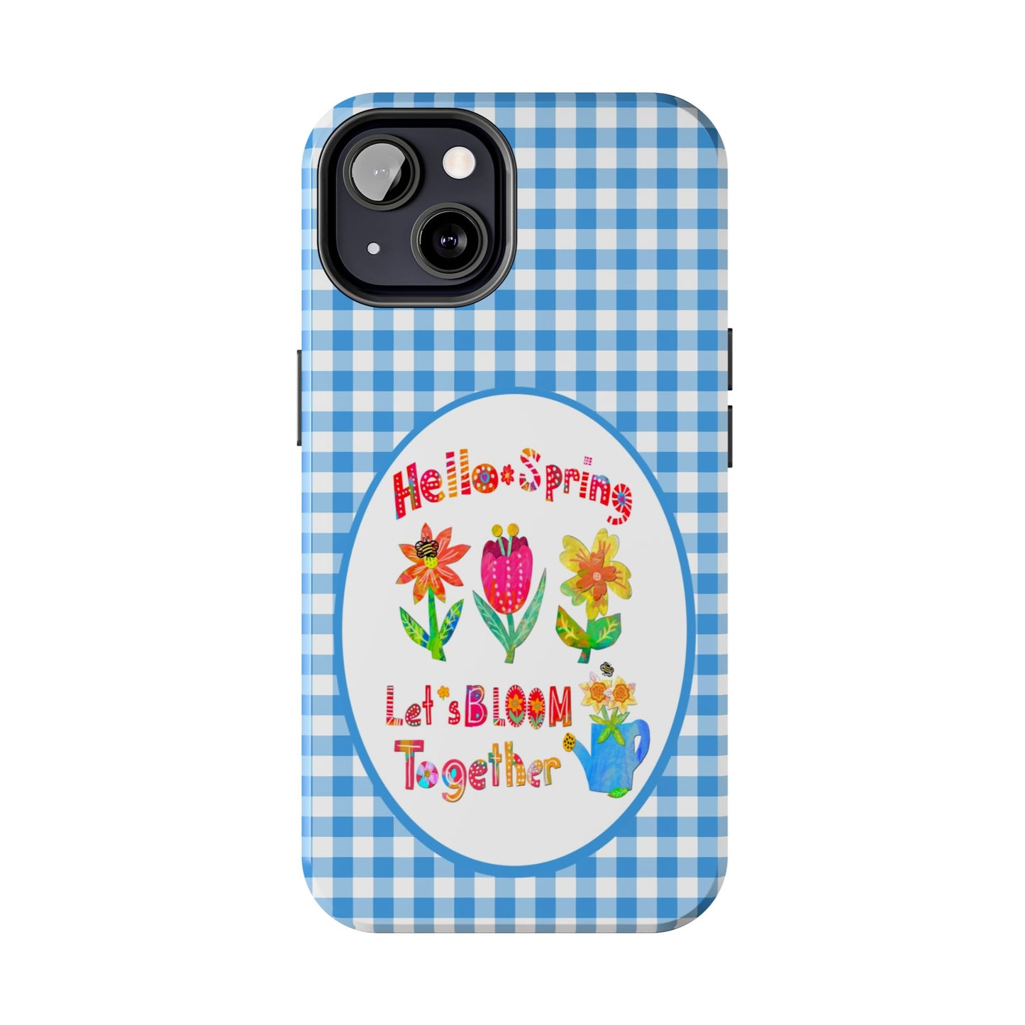 Hello Spring Collage Tough Phone Cases