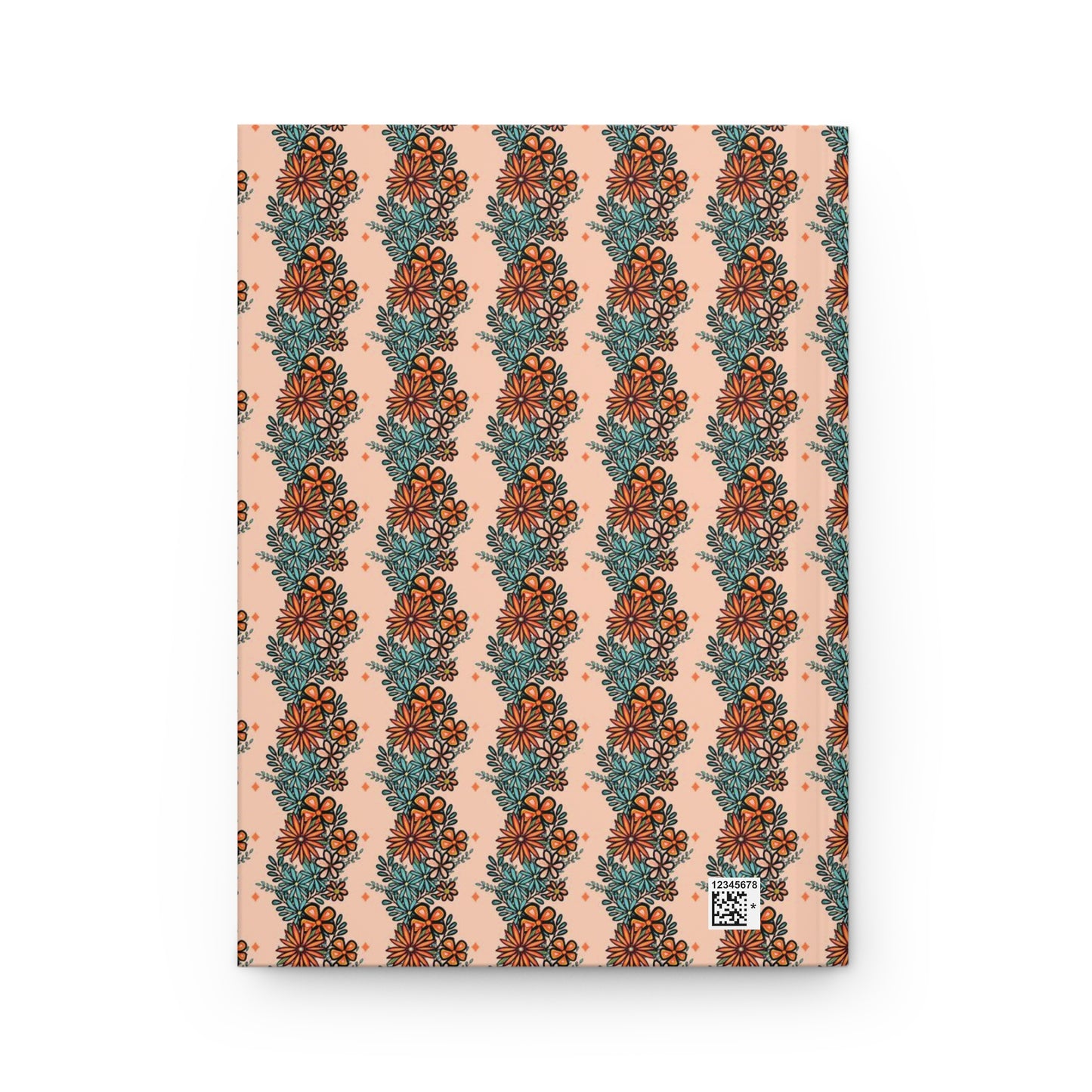 Daisy Bouquet Stripes Hardcover Journal Matte
