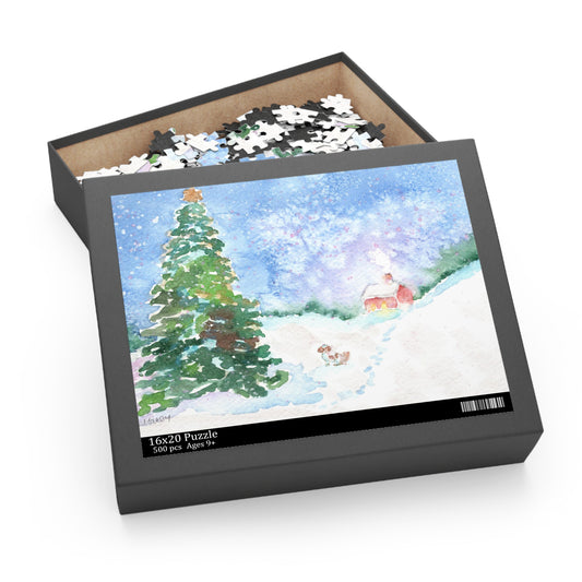 Winter Wonderland Puzzle (120, 252, 500-Piece)