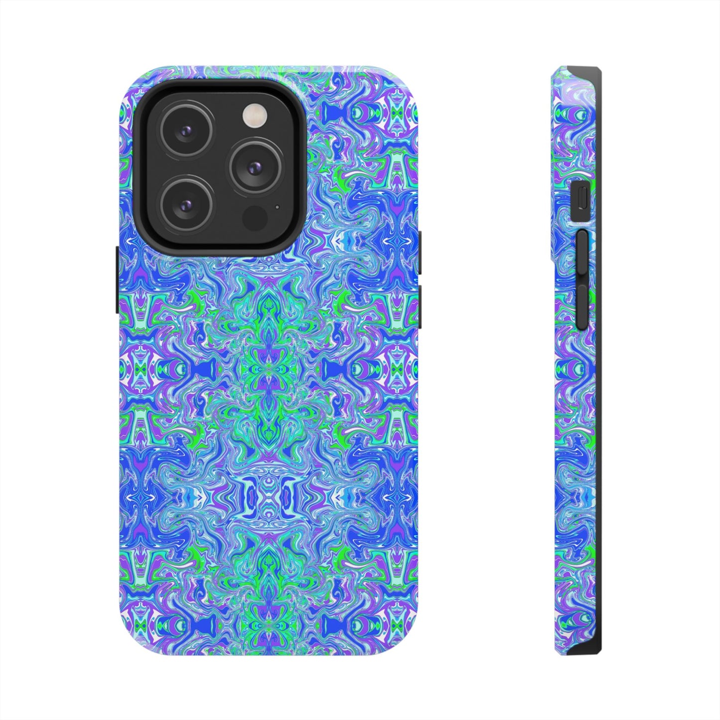 Boho Lavender Garden Tough Phone Cases